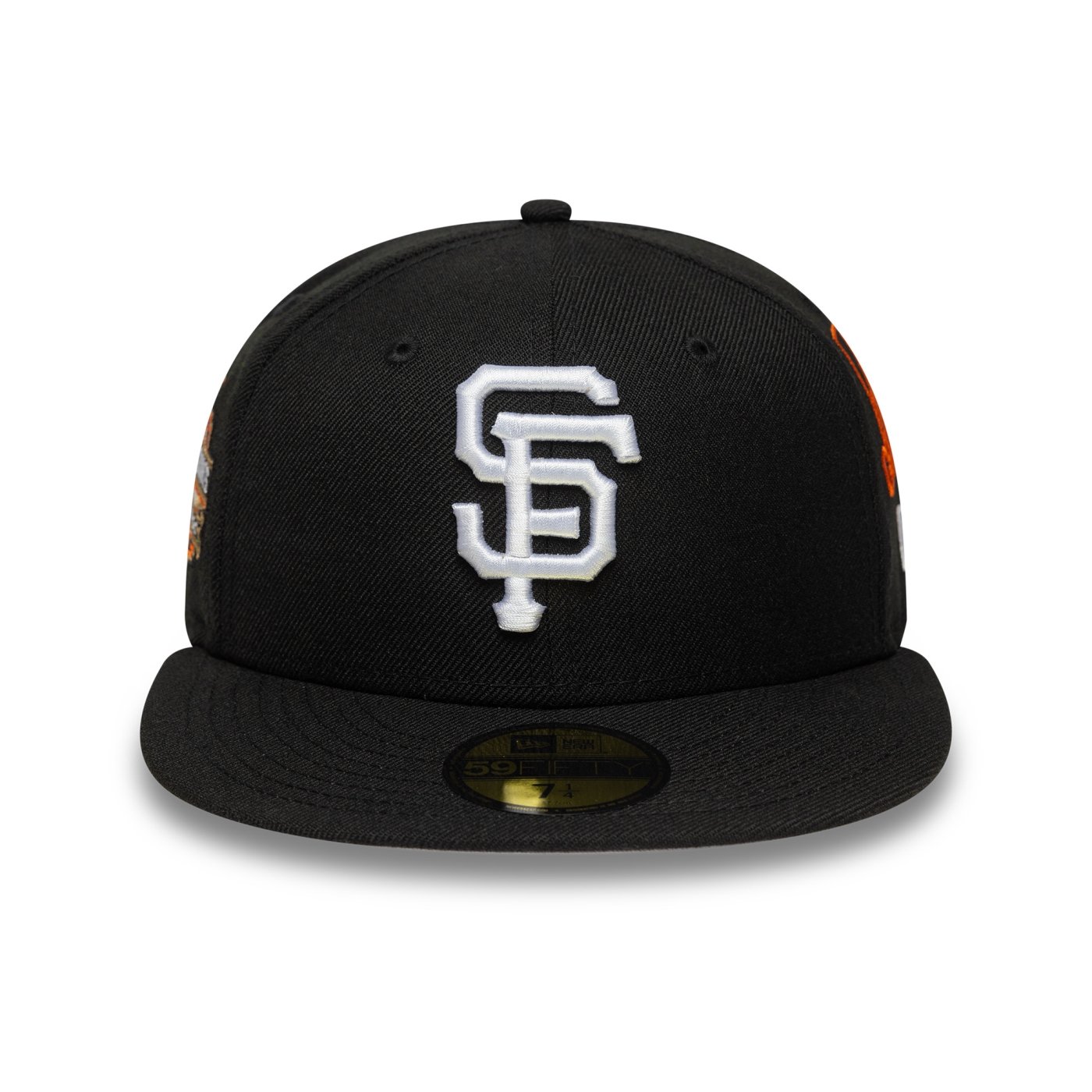 Bone New Era  59FIFTY San Francisco Giants MLB Preto Preto 2