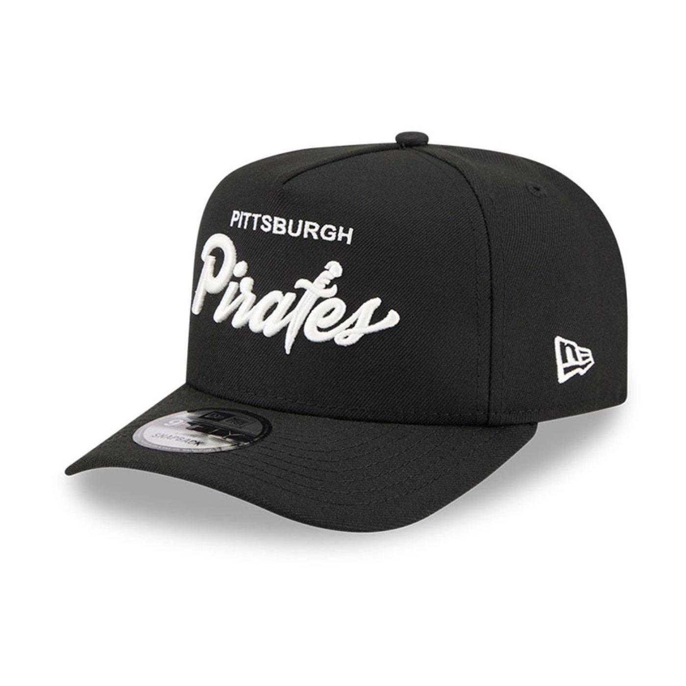 Bone New Era 9FIFTY A-Frame Pittsburgh Pirates MLB Preto 1