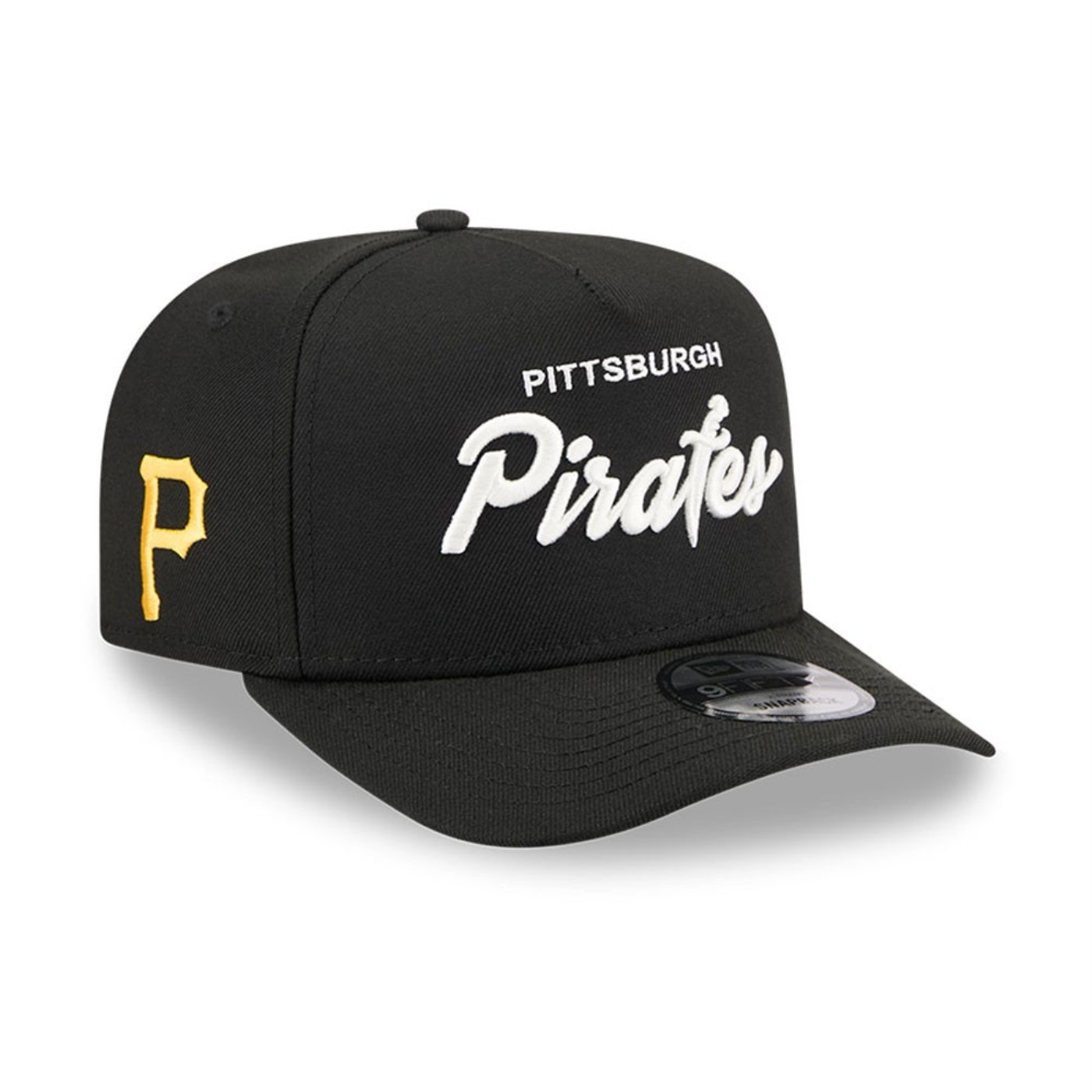 Bone New Era 9FIFTY A-Frame Pittsburgh Pirates MLB Preto 3