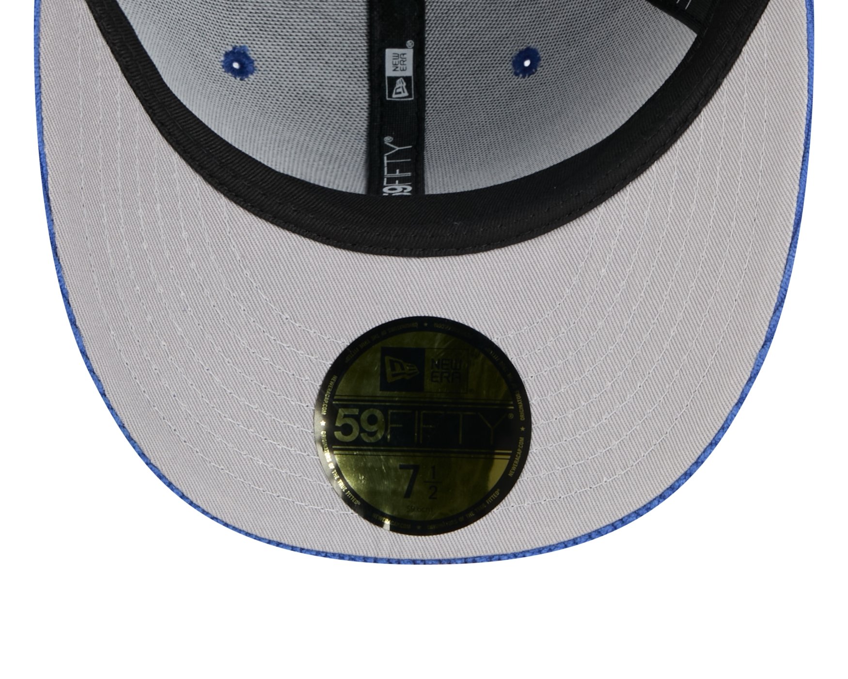 Bone New Era 59FIFTY Los Angeles Dodgers MLB Azul 3