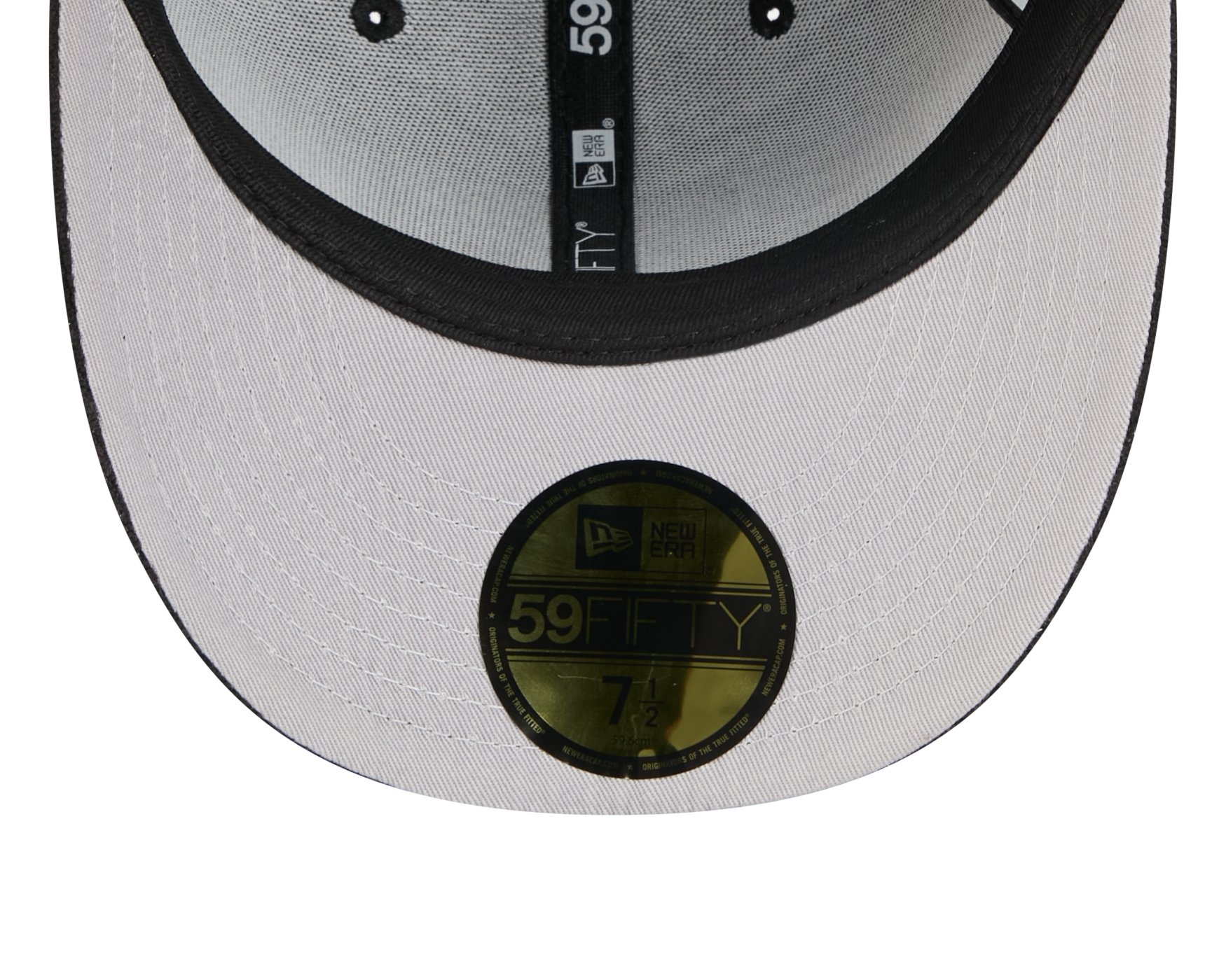 Bone New Era  59FIFTY Chicago Bulls NBA Preto Preto 4