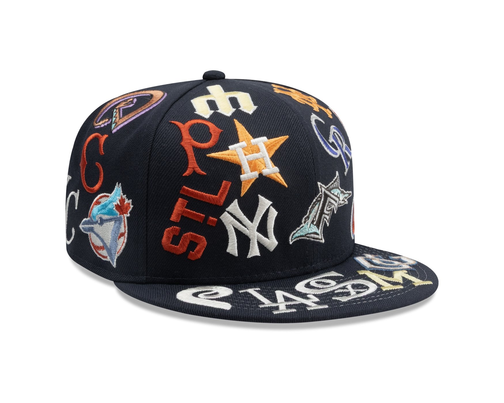 Bone New Era  9FIFTY  Mlb MLB Marinho Marinho 3
