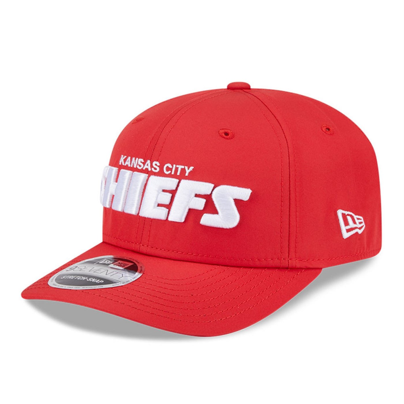 Bone New Era  9SEVENTY Strtch Snap  Kansas City Chiefs NFL Off White