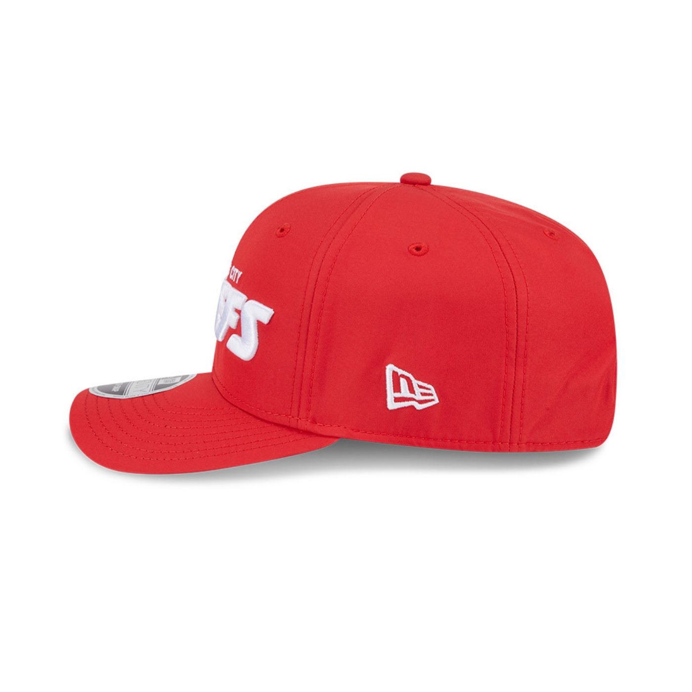 Bone New Era  9SEVENTY Strtch Snap  Kansas City Chiefs NFL Off White Vermelho 6
