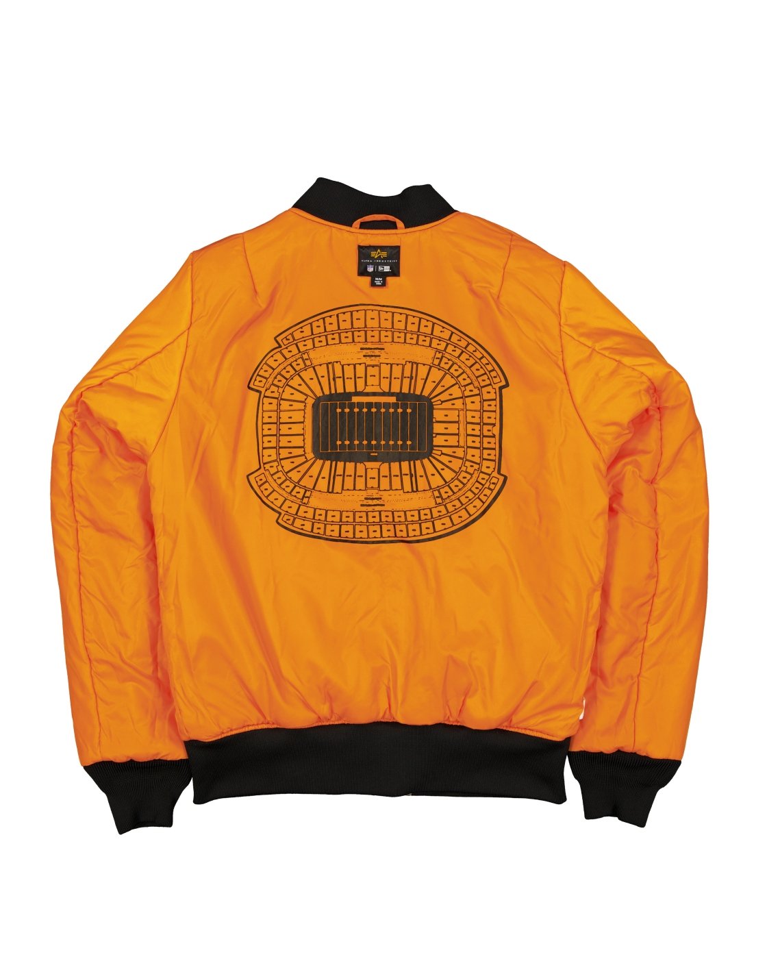 Jaqueta New Era Bomber Las Vegas Raiders NFL Preto 2