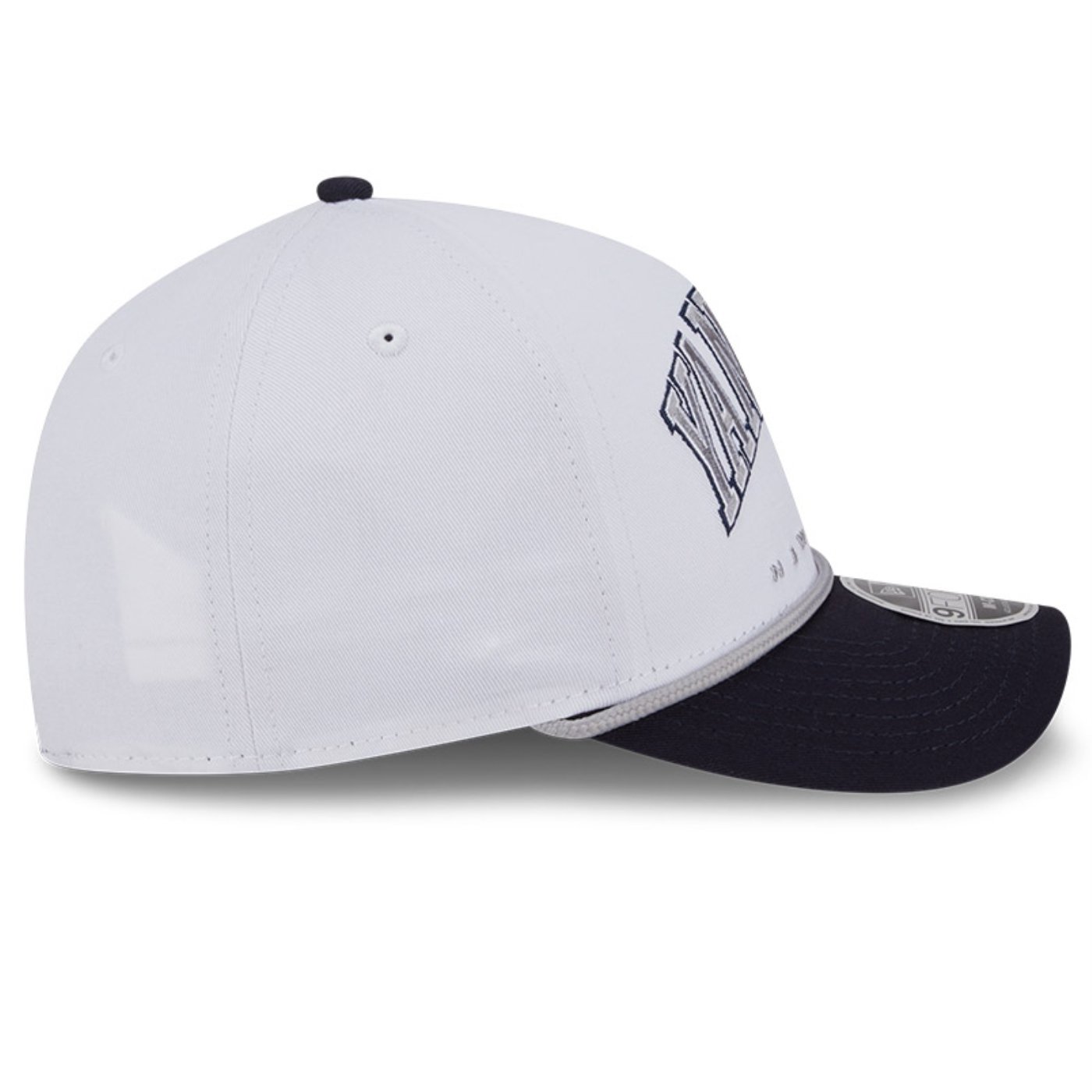 Bone New Era  9FORTY M-Crown A-Frame New York Yankees MLB Branco Branco 4