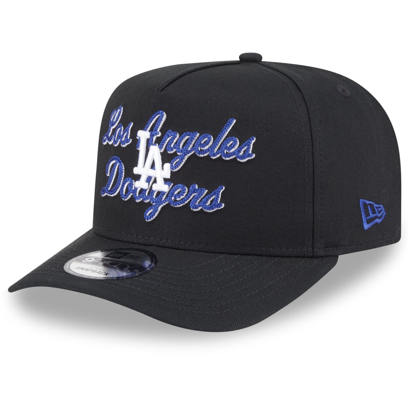 Bone New Era  9FIFTY A-Frame  Los Angeles Dodgers MLB Preto