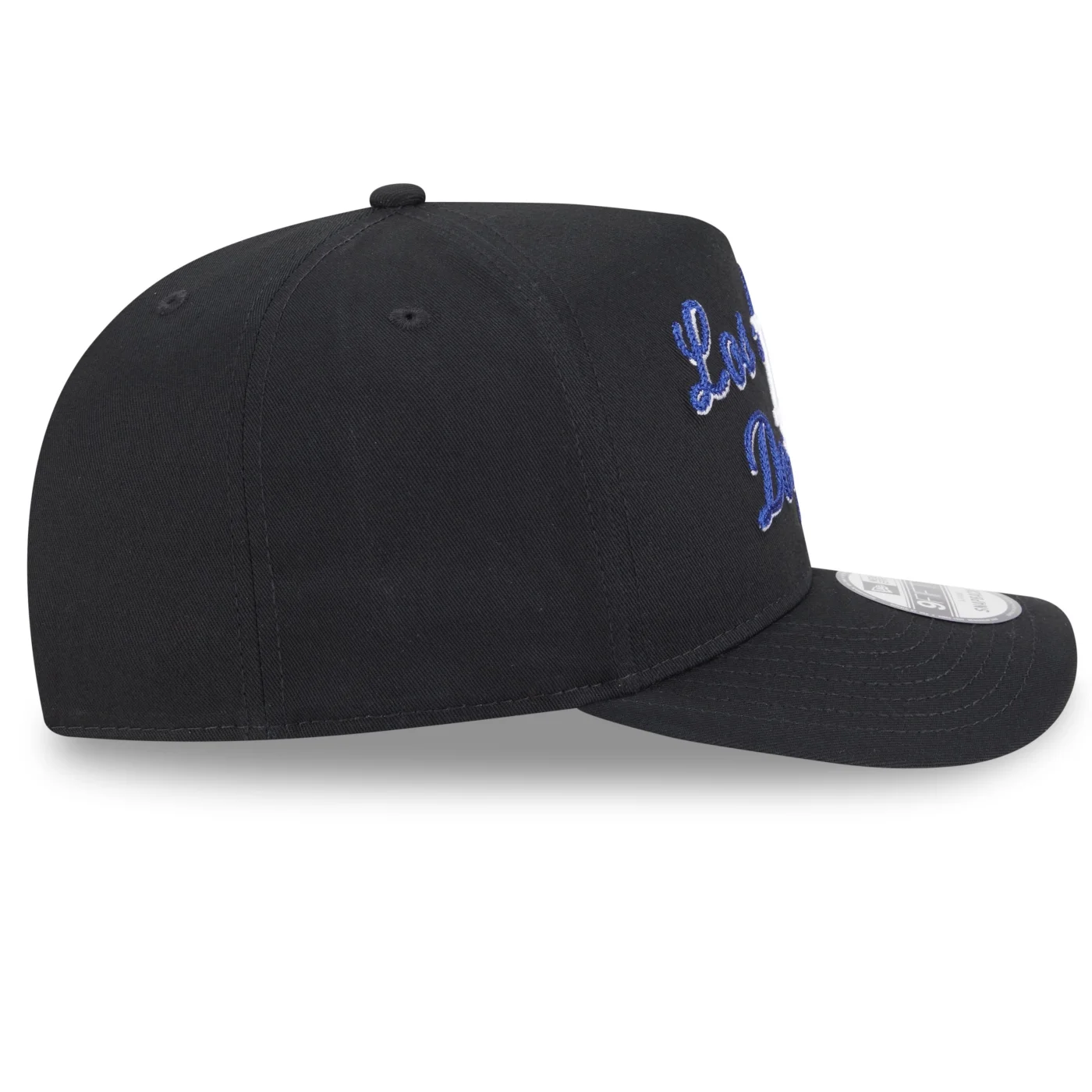 Bone New Era  9FIFTY A-Frame  Los Angeles Dodgers MLB Preto Preto 4