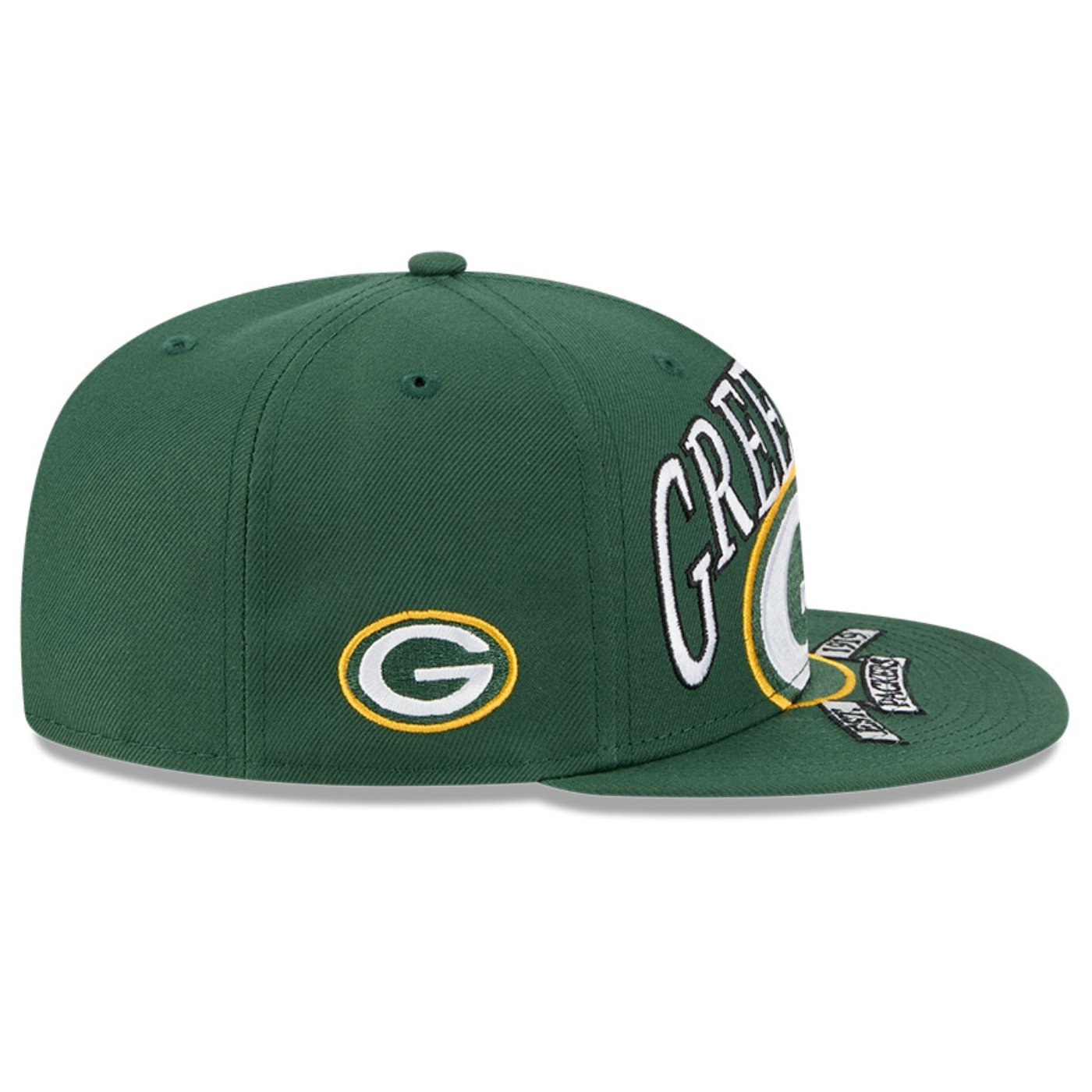 Bone New Era 59FIFTY Oversized 25075 GREPAC OTC Verde 4