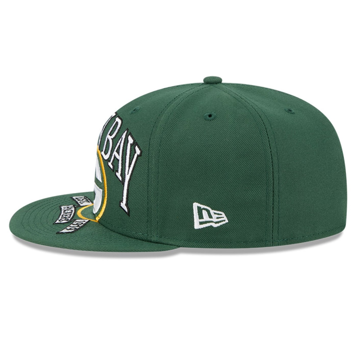 Bone New Era 59FIFTY Oversized 25075 GREPAC OTC Verde 7