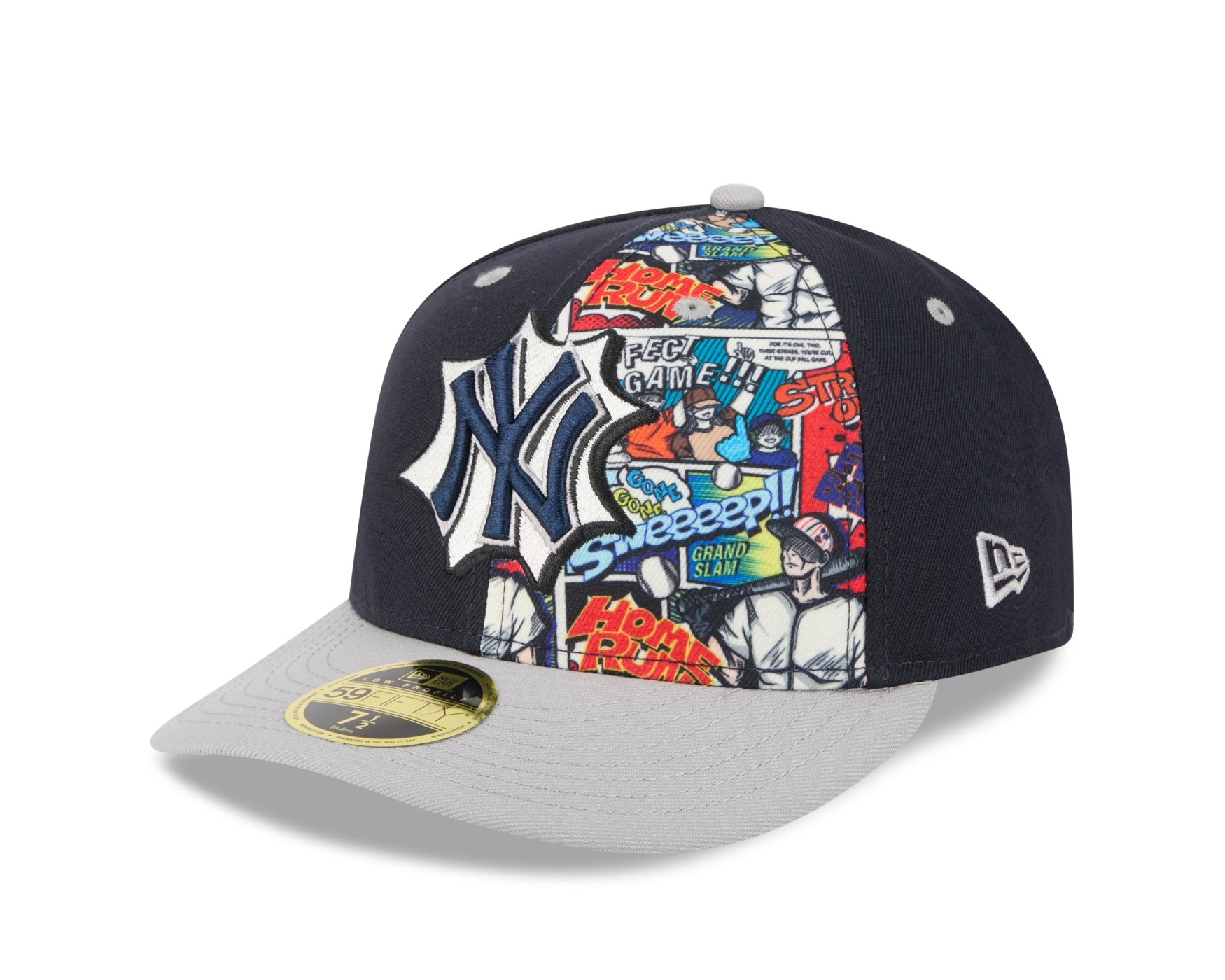 Bone New Era  59FIFTY Low Profile  New York Yankees MLB Marinho