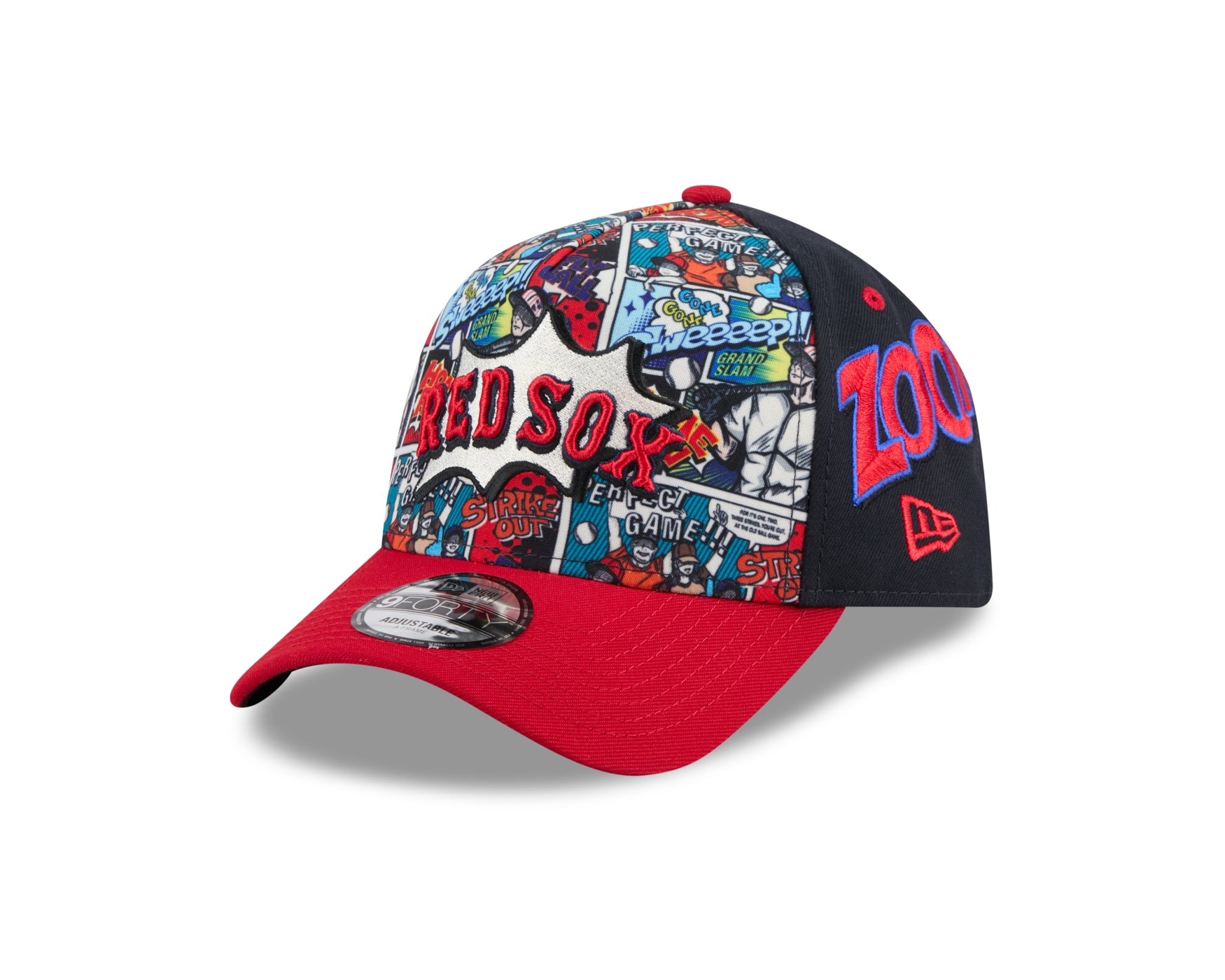Bone New Era  9FORTY A-Frame  Boston Red Sox MLB Marinho
