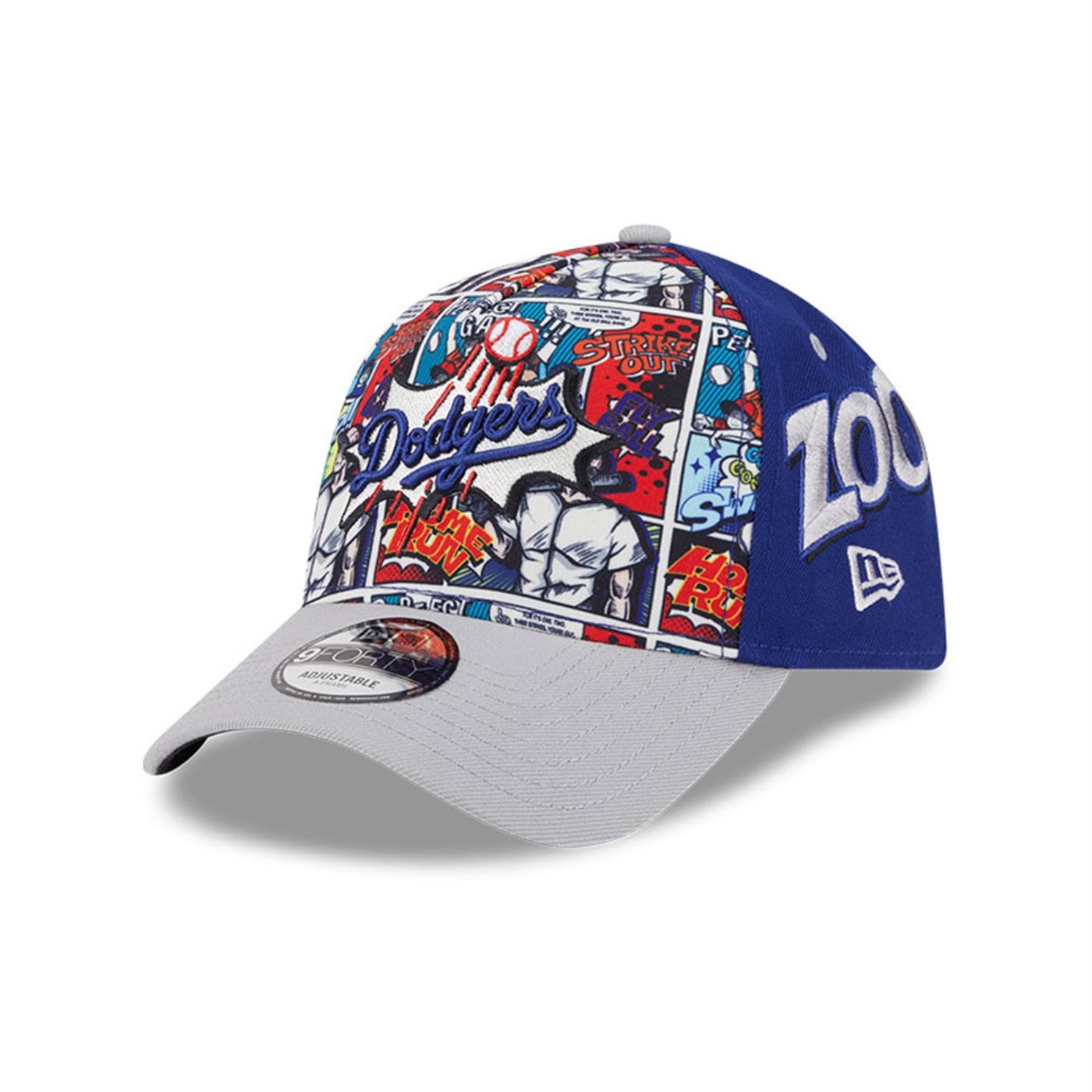 Bone New Era  9FORTY A-Frame  Los Angeles Dodgers MLB Royal
