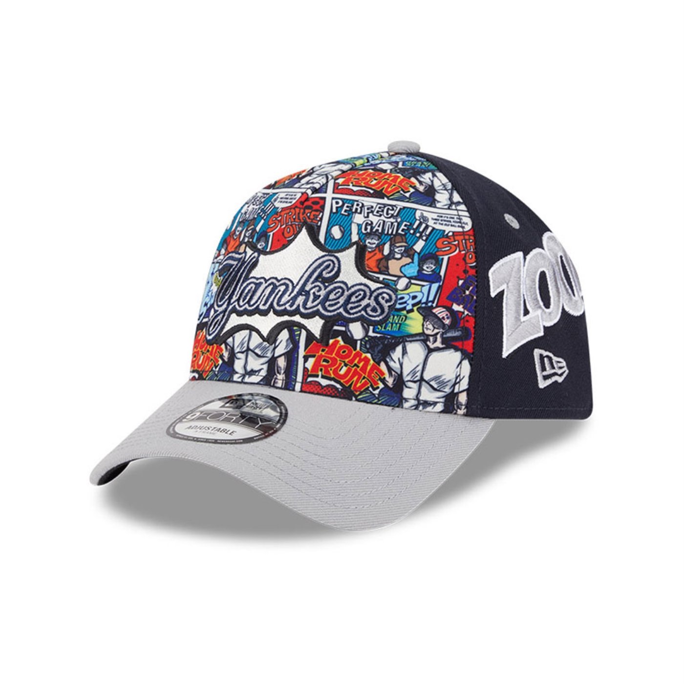 Bone New Era 9FORTY A-Frame New York Yankees MLB Marinho Azul Marinho 1