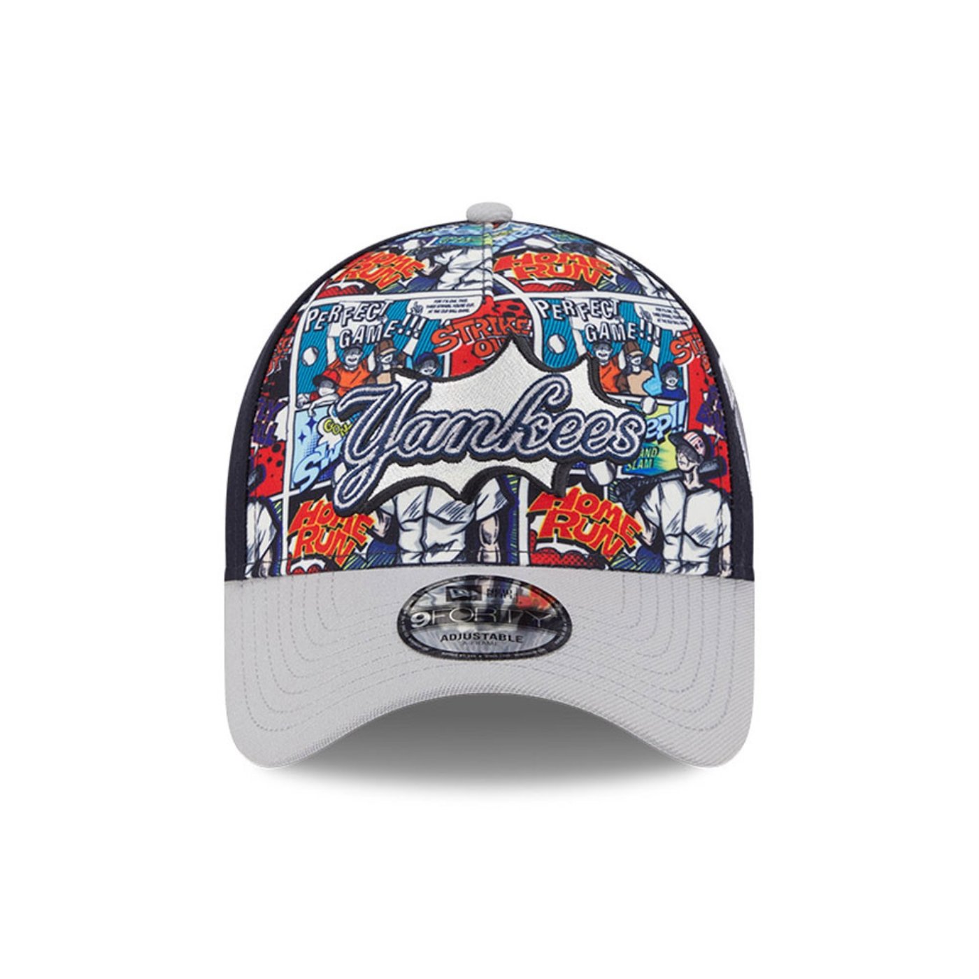 Bone New Era 9FORTY A-Frame New York Yankees MLB Marinho Azul Marinho 2