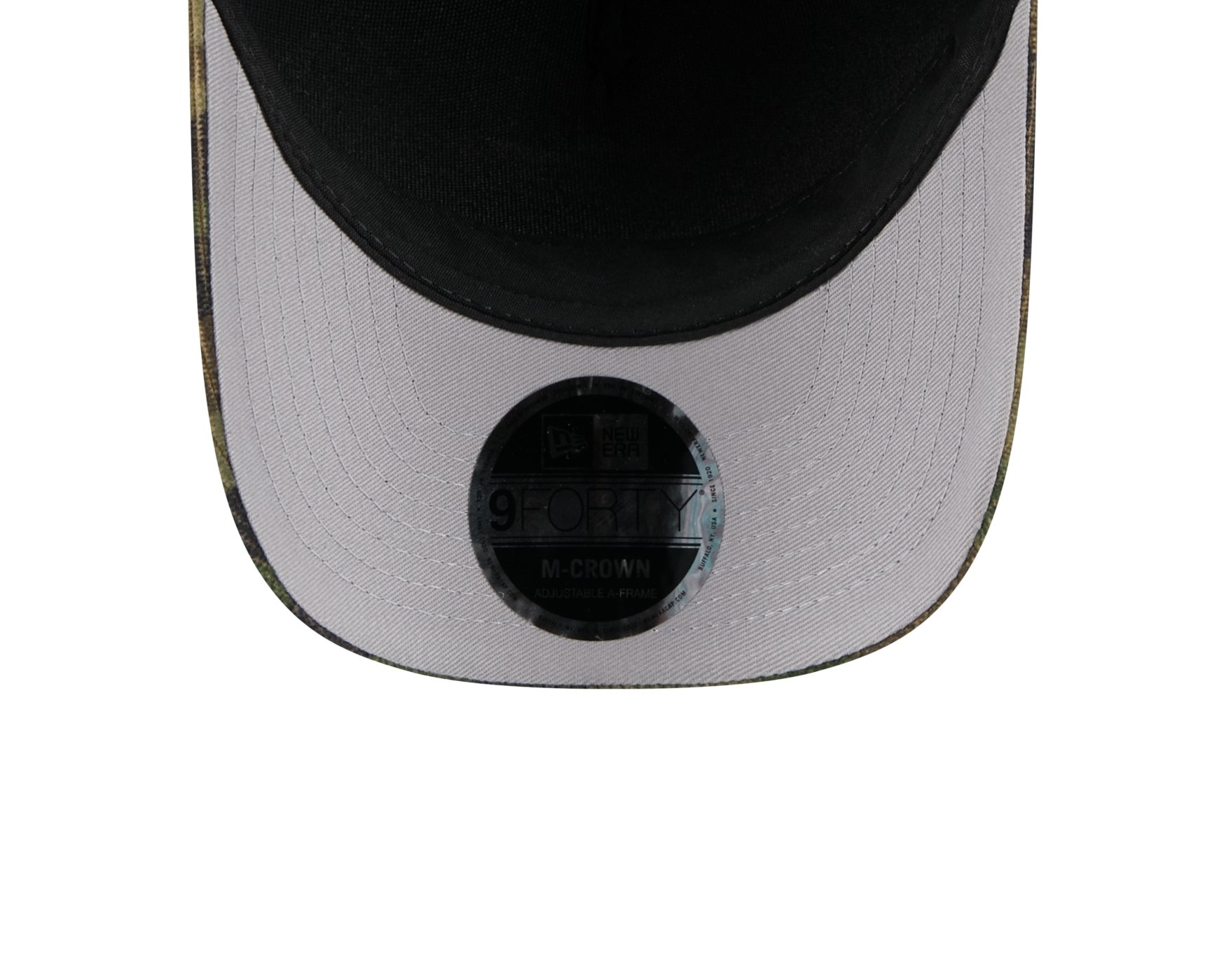 Bone New Era 9FORTY M-CROWN A-FRAME Miami Dolphins NFL Salute Service 2025 Militar Militar 7