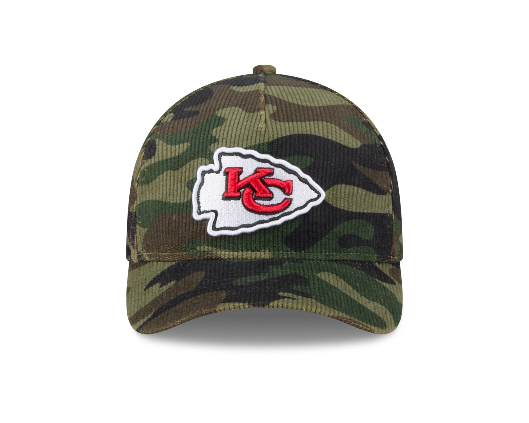 Bone New Era 9FORTY M-CROWN A-FRAME Kansas City Chiefs NFL Salute Service 2025 Militar Militar 2