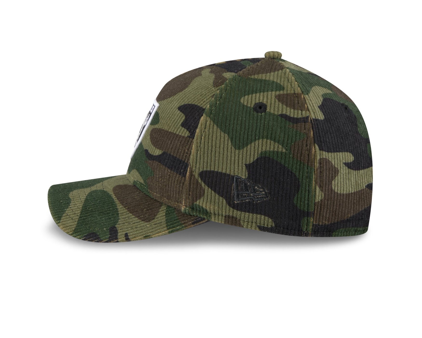 Bone New Era 9FORTY M-CROWN A-FRAME Las Vegas Raiders NFL Salute Service 2025 Militar Militar 5