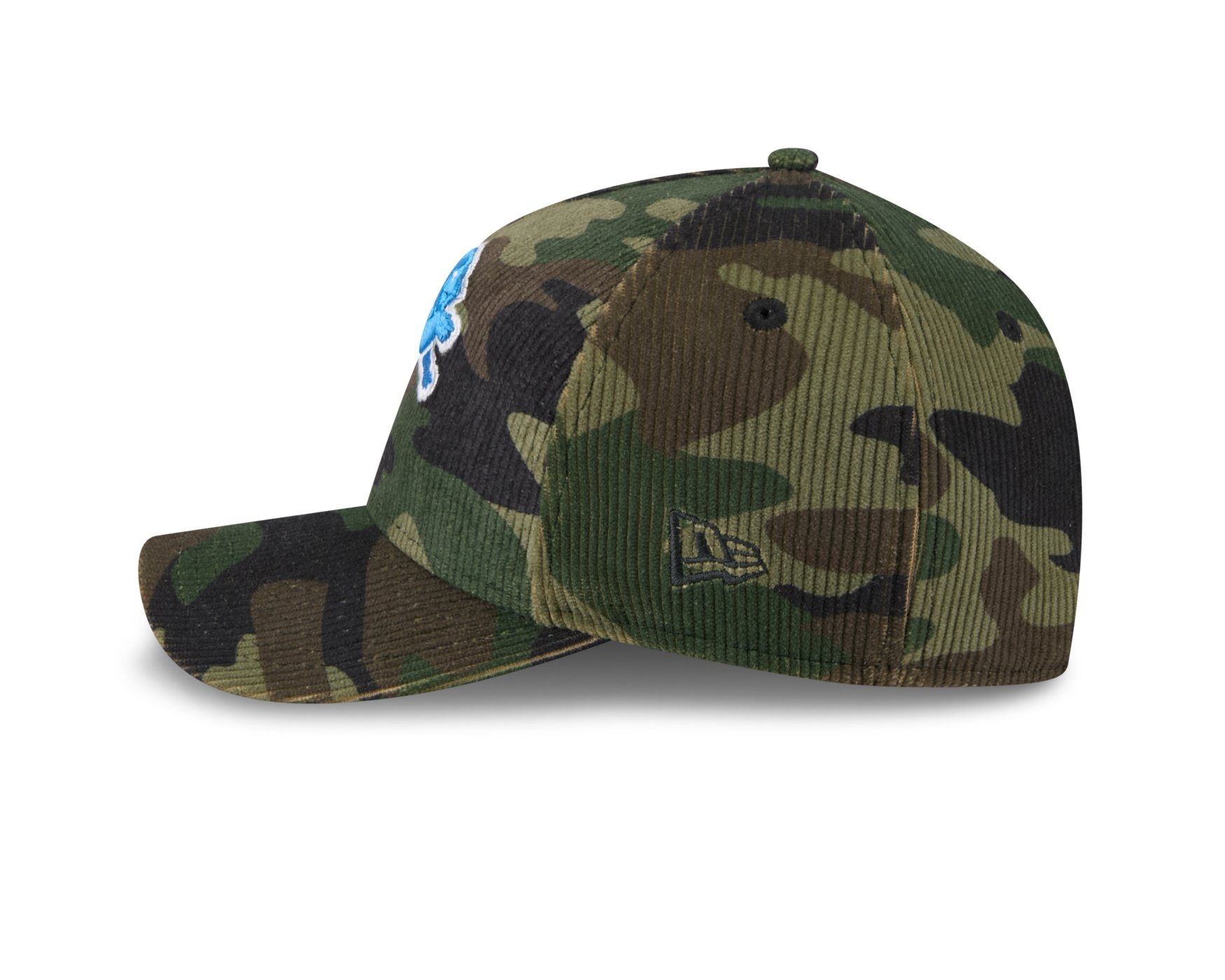 Bone New Era 9FORTY M-CROWN A-FRAME Detroit Lions NFL Salute Service 2025 Militar Verde Militar 5