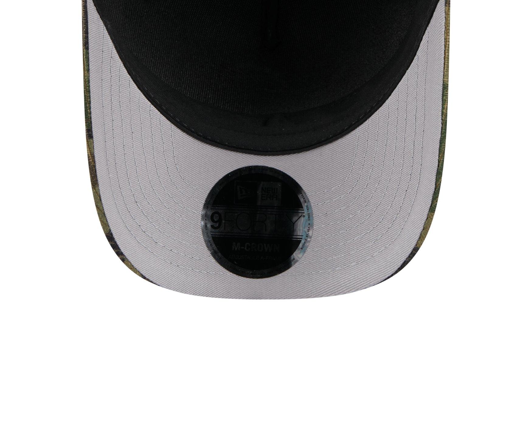 Bone New Era 9FORTY M-CROWN A-FRAME Detroit Lions NFL Salute Service 2025 Militar Verde Militar 7