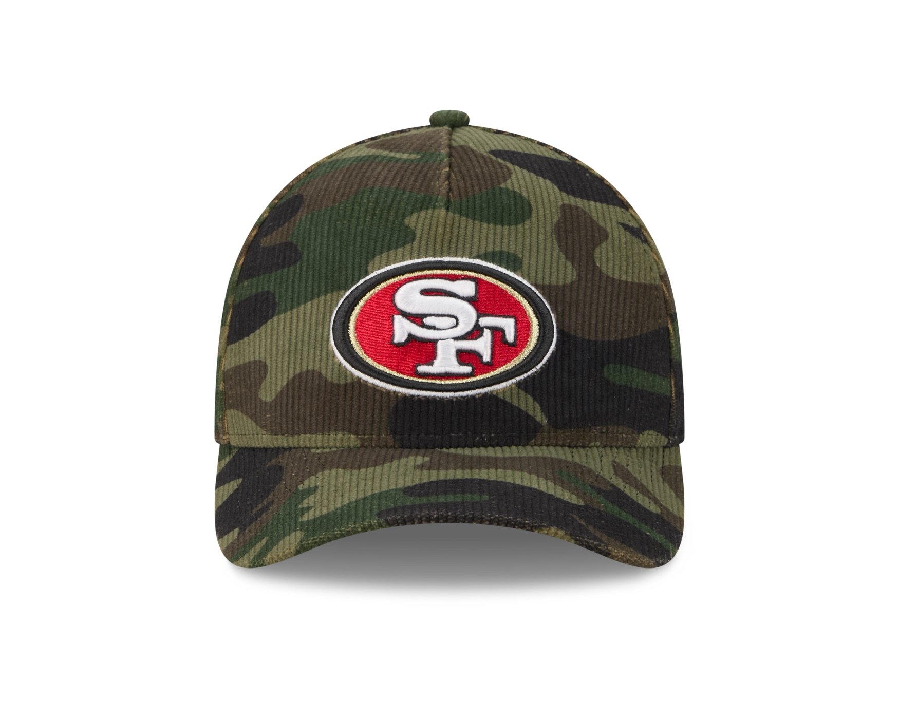 Bone New Era 9FORTY M-CROWN A-FRAME San Francisco 49ers NFL Salute Service 2025 Militar Militar 2