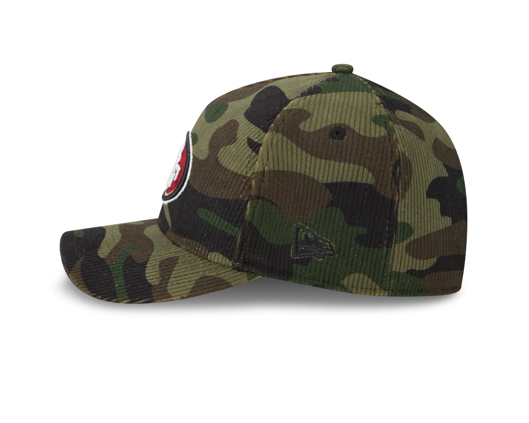 Bone New Era 9FORTY M-CROWN A-FRAME San Francisco 49ers NFL Salute Service 2025 Militar Militar 5