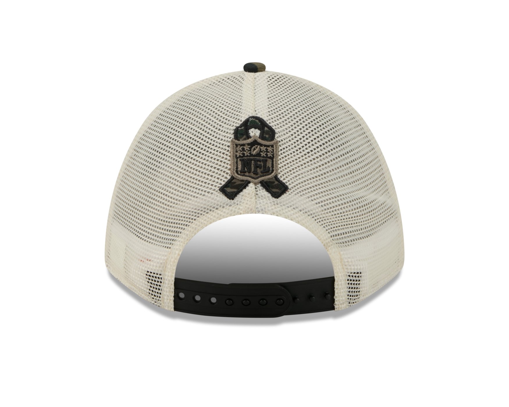 Bone New Era 9FORTY M-CROWN A-FRAME Philadelphia Eagles NFL Salute Service 2025 Militar Militar 4