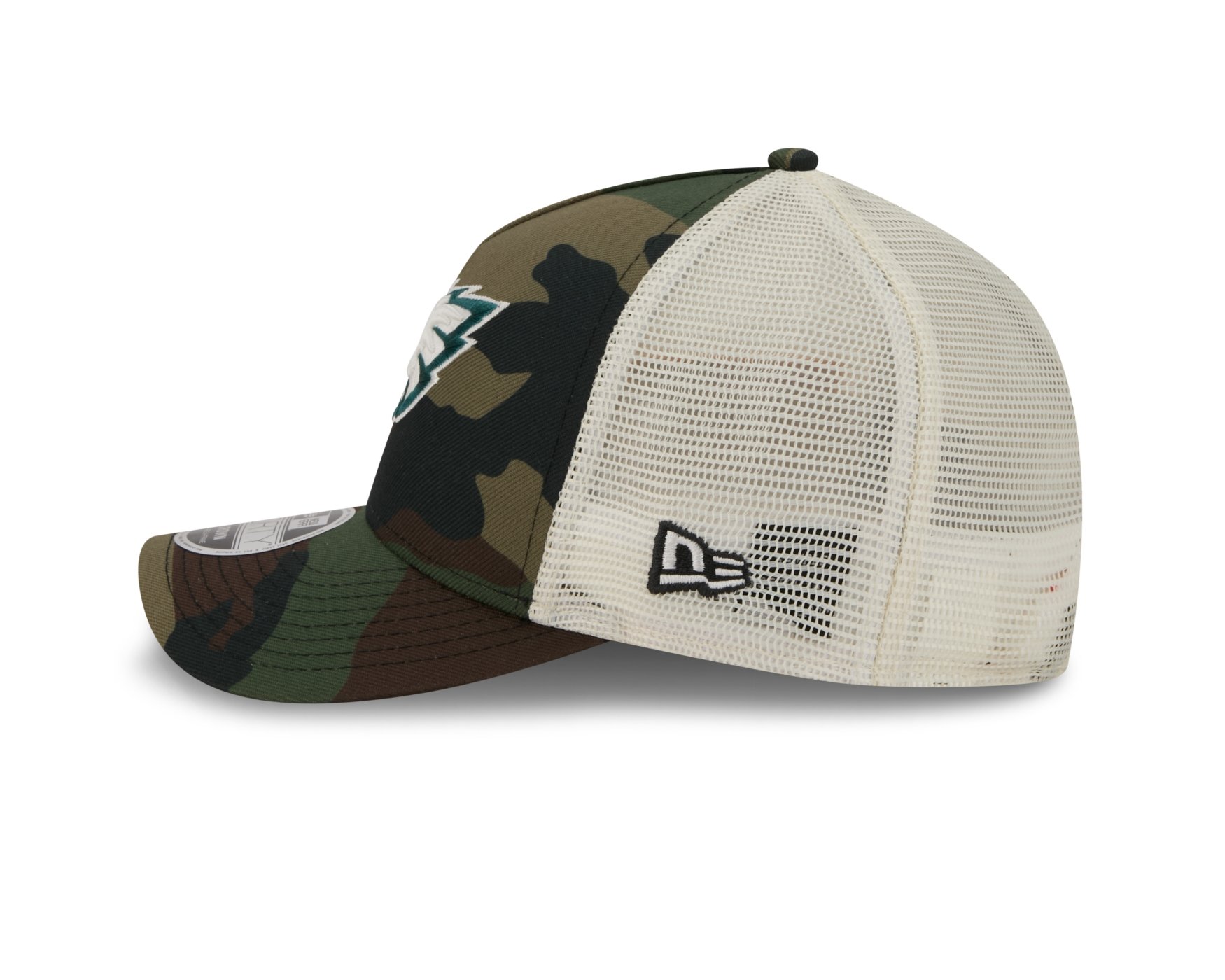 Bone New Era 9FORTY M-CROWN A-FRAME Philadelphia Eagles NFL Salute Service 2025 Militar Militar 5