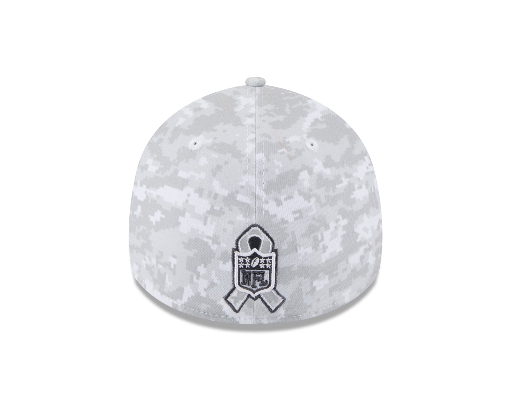 Bone New Era 39THIRTY Green Bay Packers NFL Salute Service 2025 Verde Cinza 4