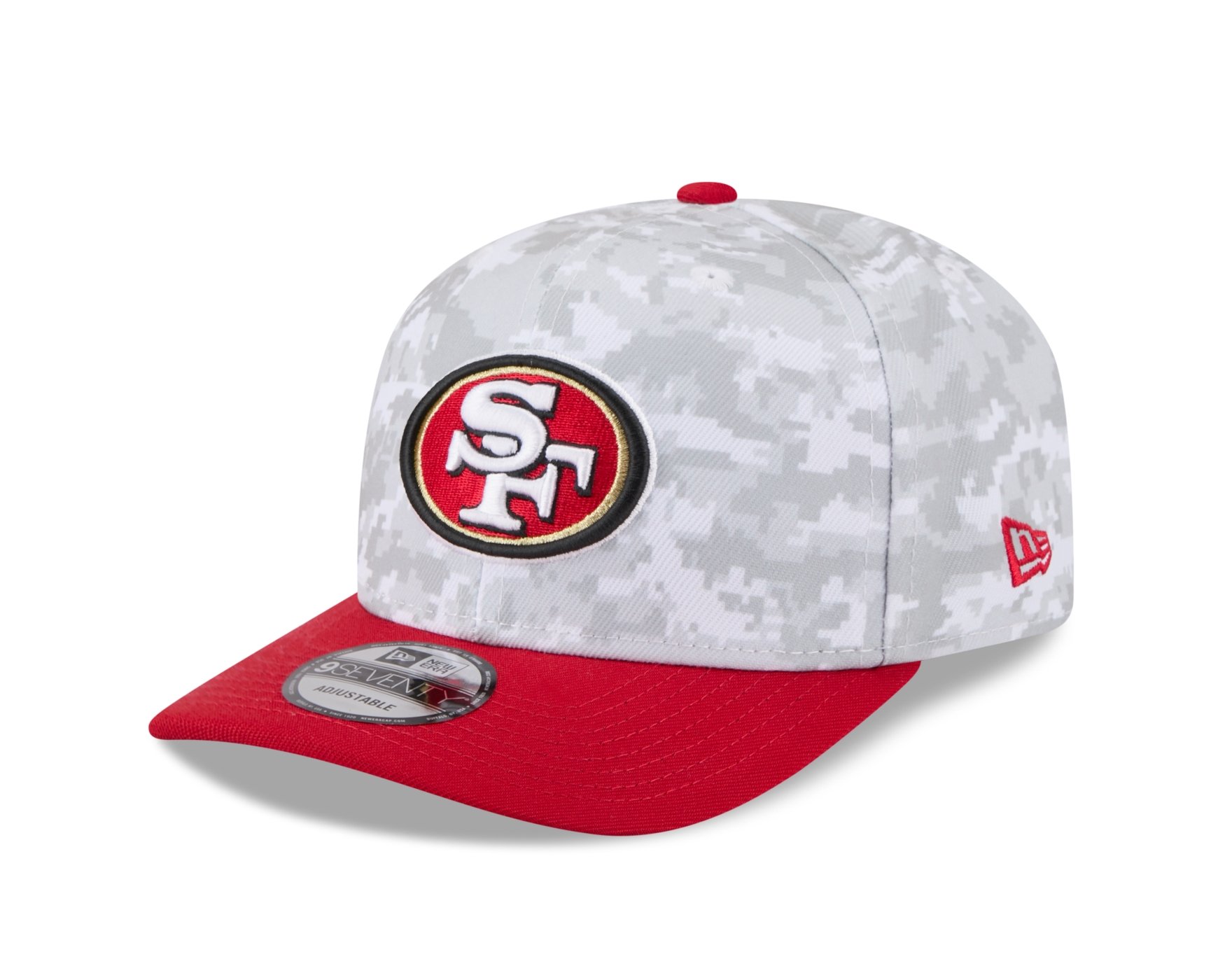 Bone New Era 9SEVENTY San Francisco 49ers NFL Salute Service 2025 Militar