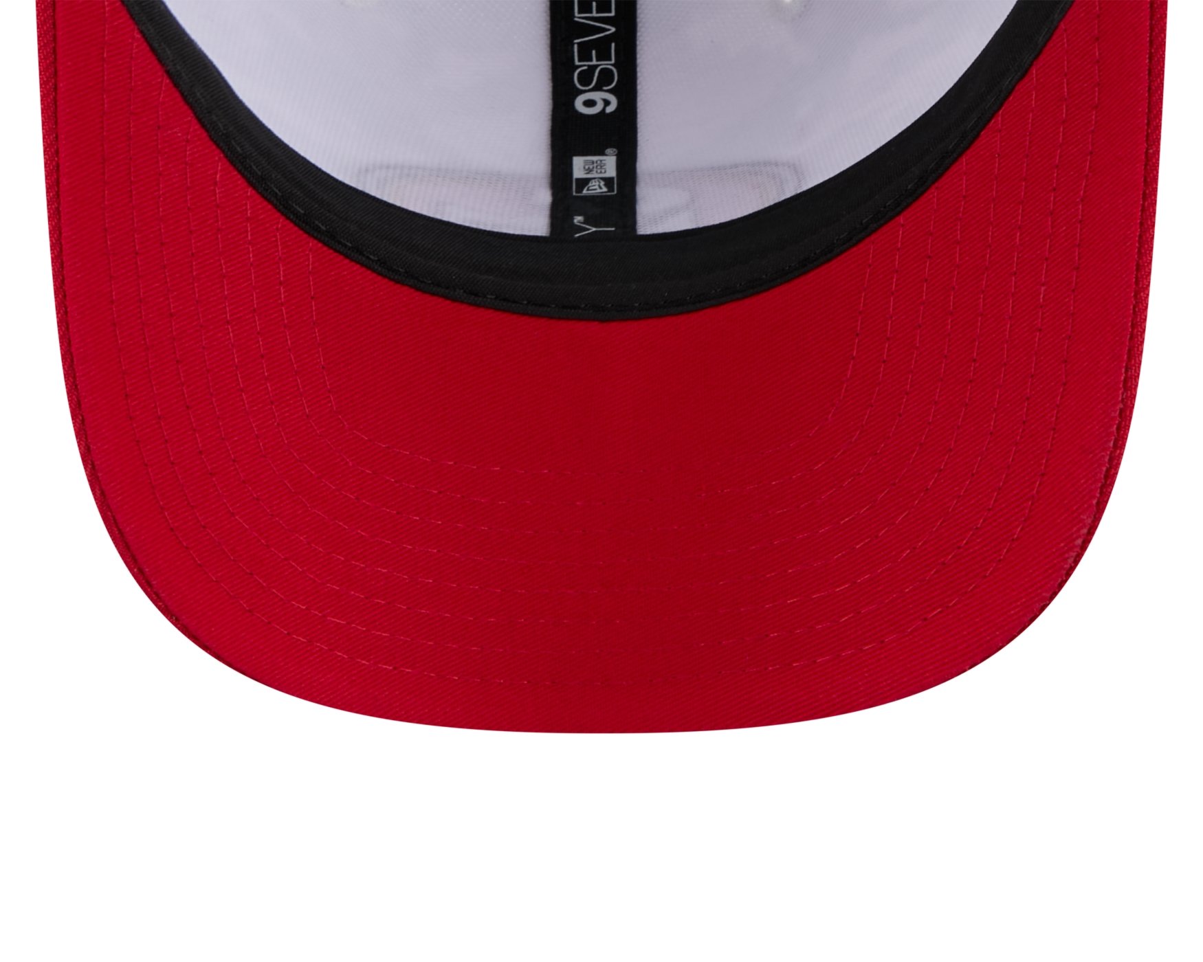 Bone New Era 9SEVENTY San Francisco 49ers NFL Salute Service 2025 Militar Cinza/Vermelho 7