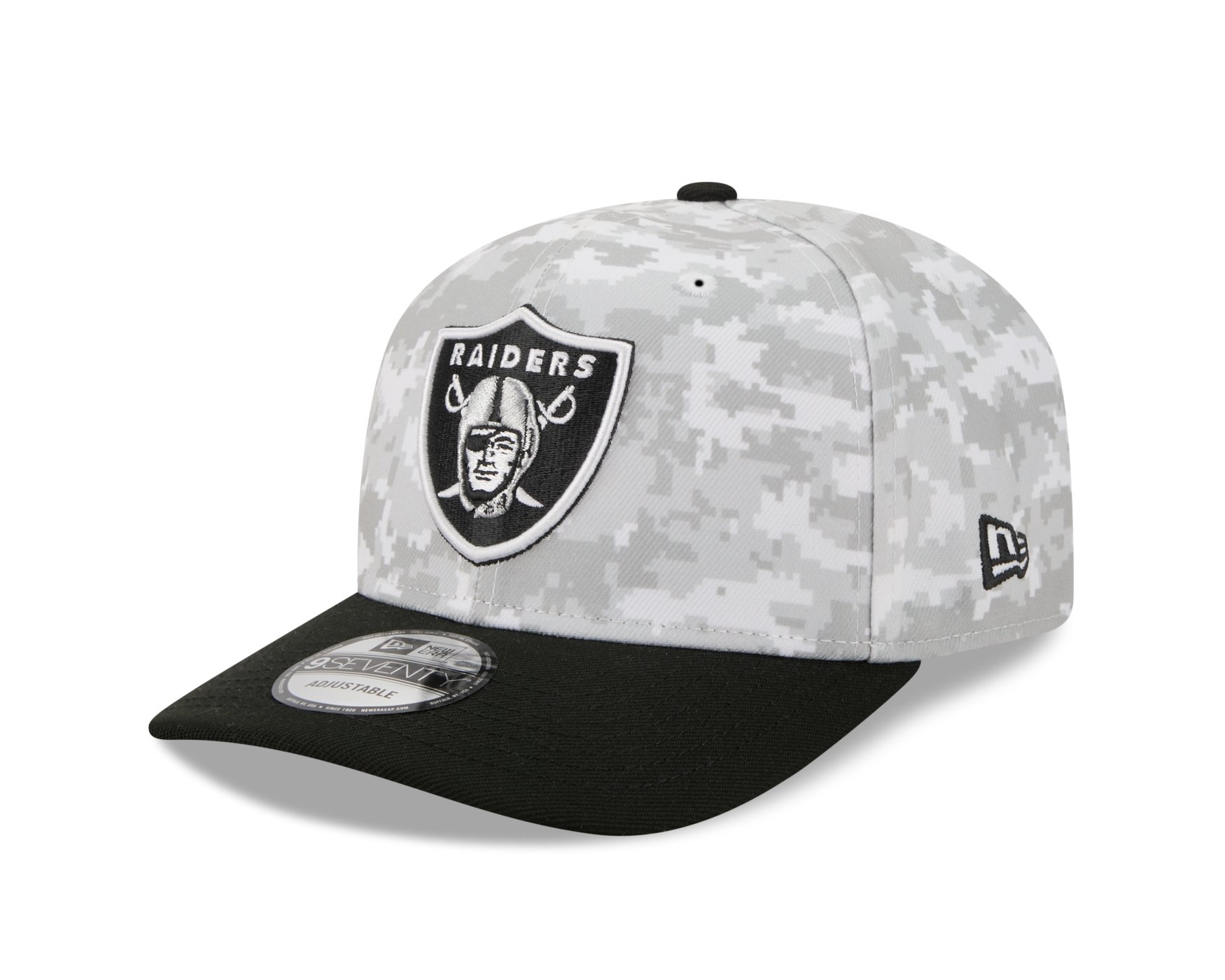 Bone New Era 9SEVENTY Las Vegas Raiders NFL Salute Service 2025 Militar
