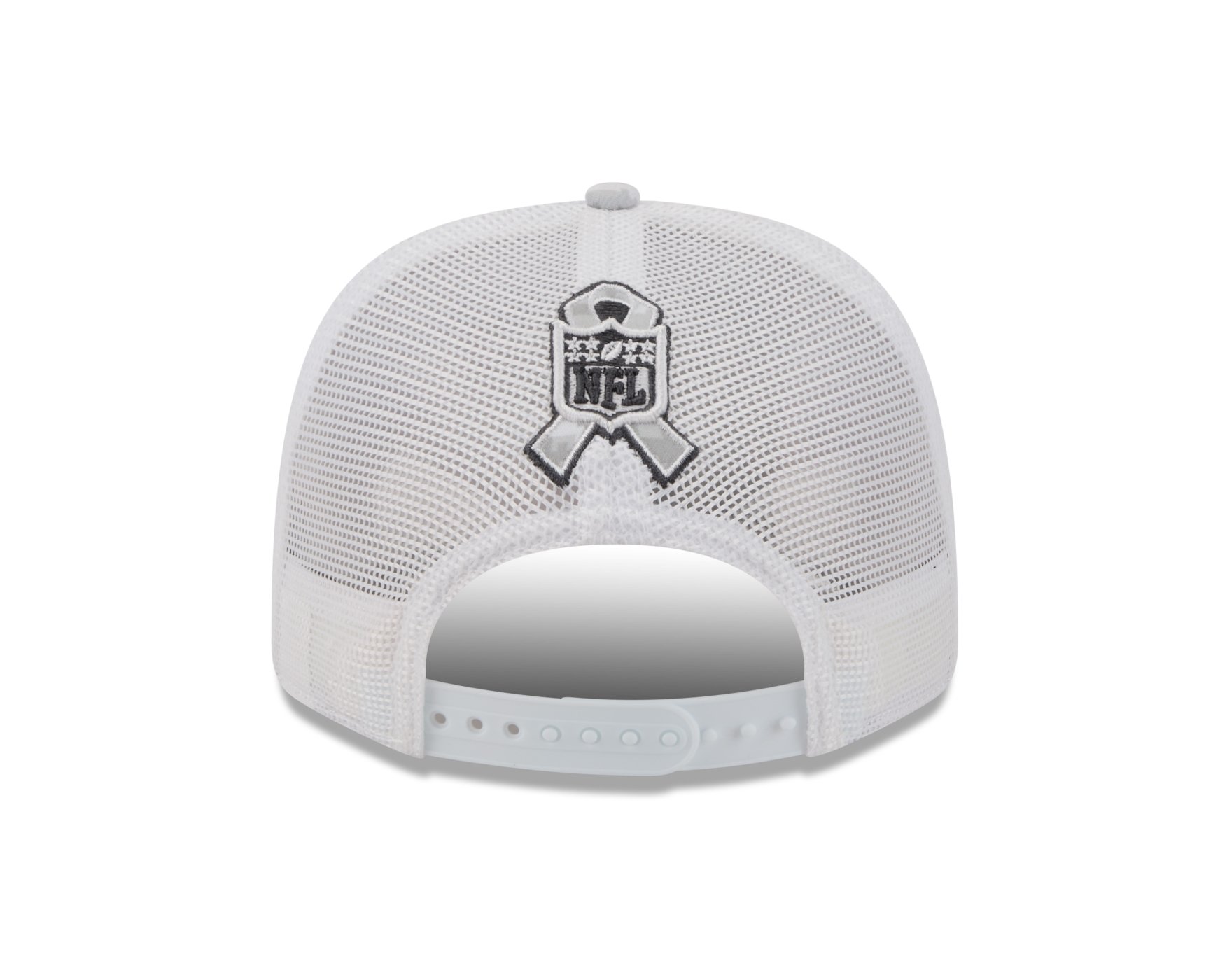 Bone New Era 9SEVENTY New England Patriots NFL Salute Service 2025 Azul Branco 4