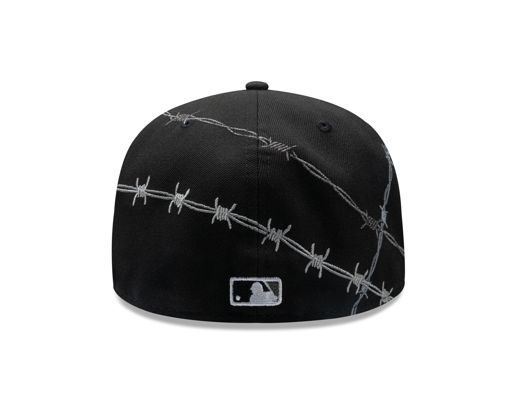Bone New Era 59FIFTY Los Angeles Dodgers MLB Halloween Pack Preto Preto 5