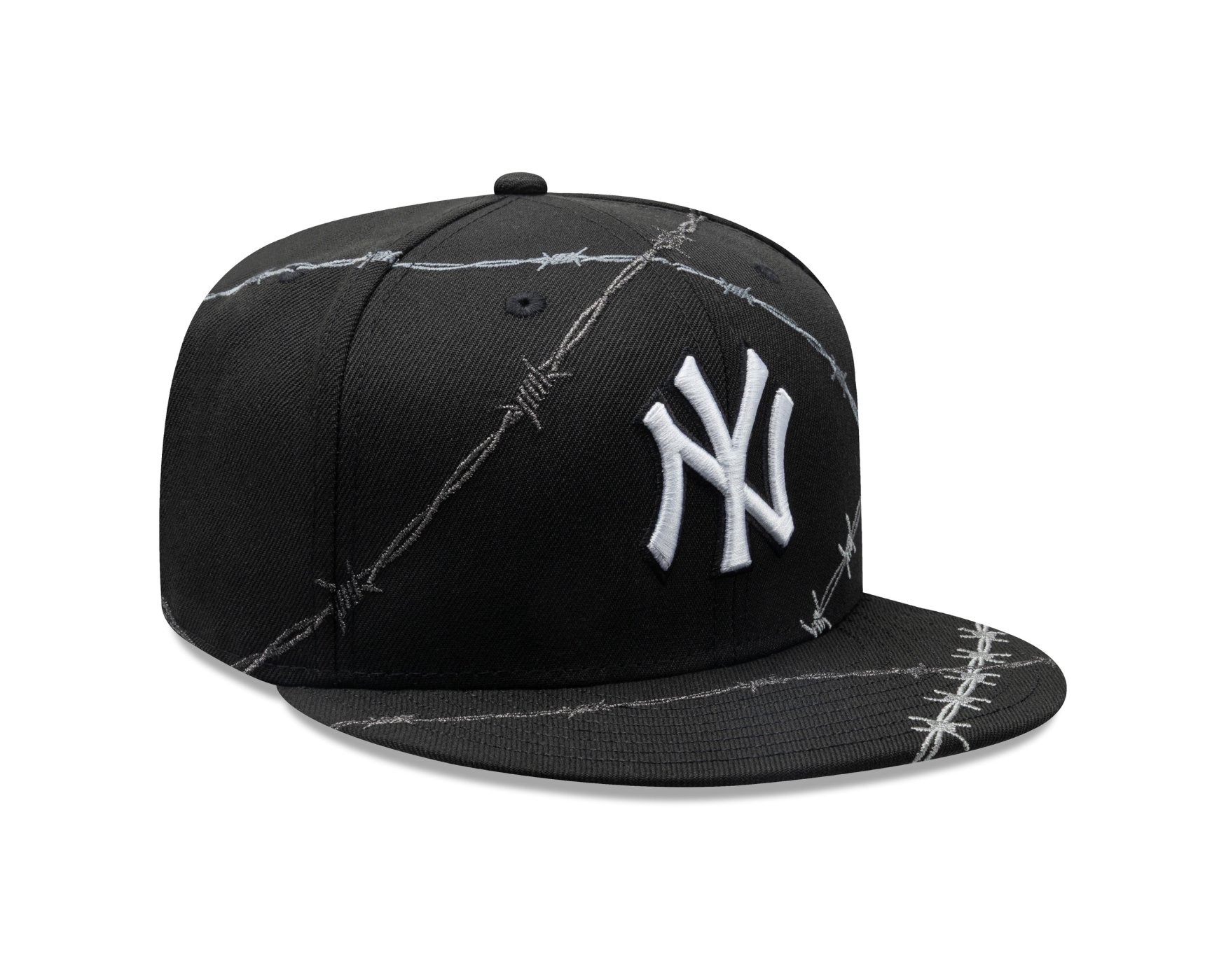 Bone New Era  59FIFTY New York Yankees MLB Halloween Pack Preto Preto 3