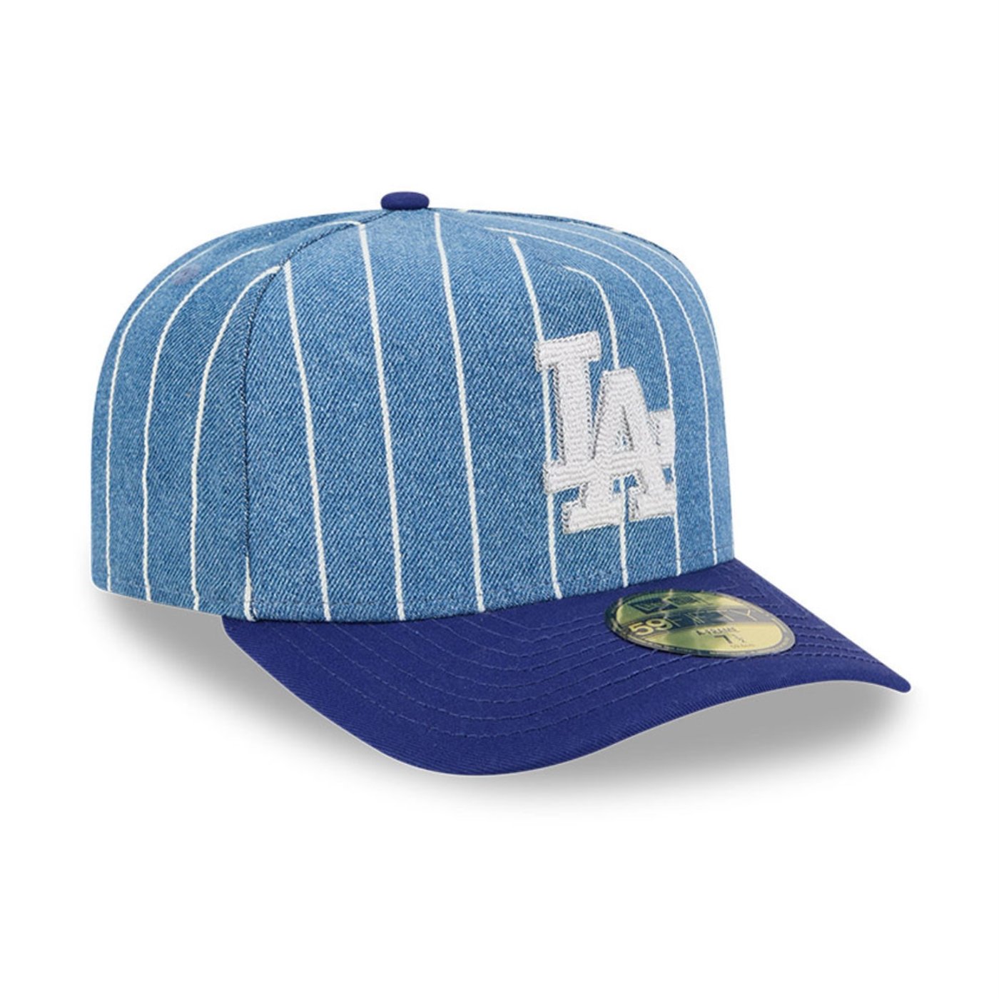Bone New Era 59FIFTY A-Frame Los Angeles Dodgers MLB Azul Azul 2