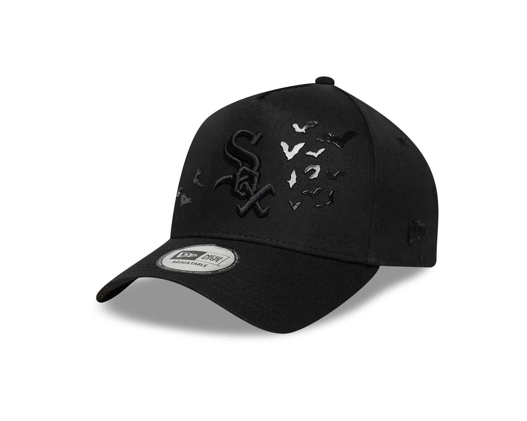 Bone New Era  9FORTY A-Frame Chicago White Sox MLB Halloween Pack Preto