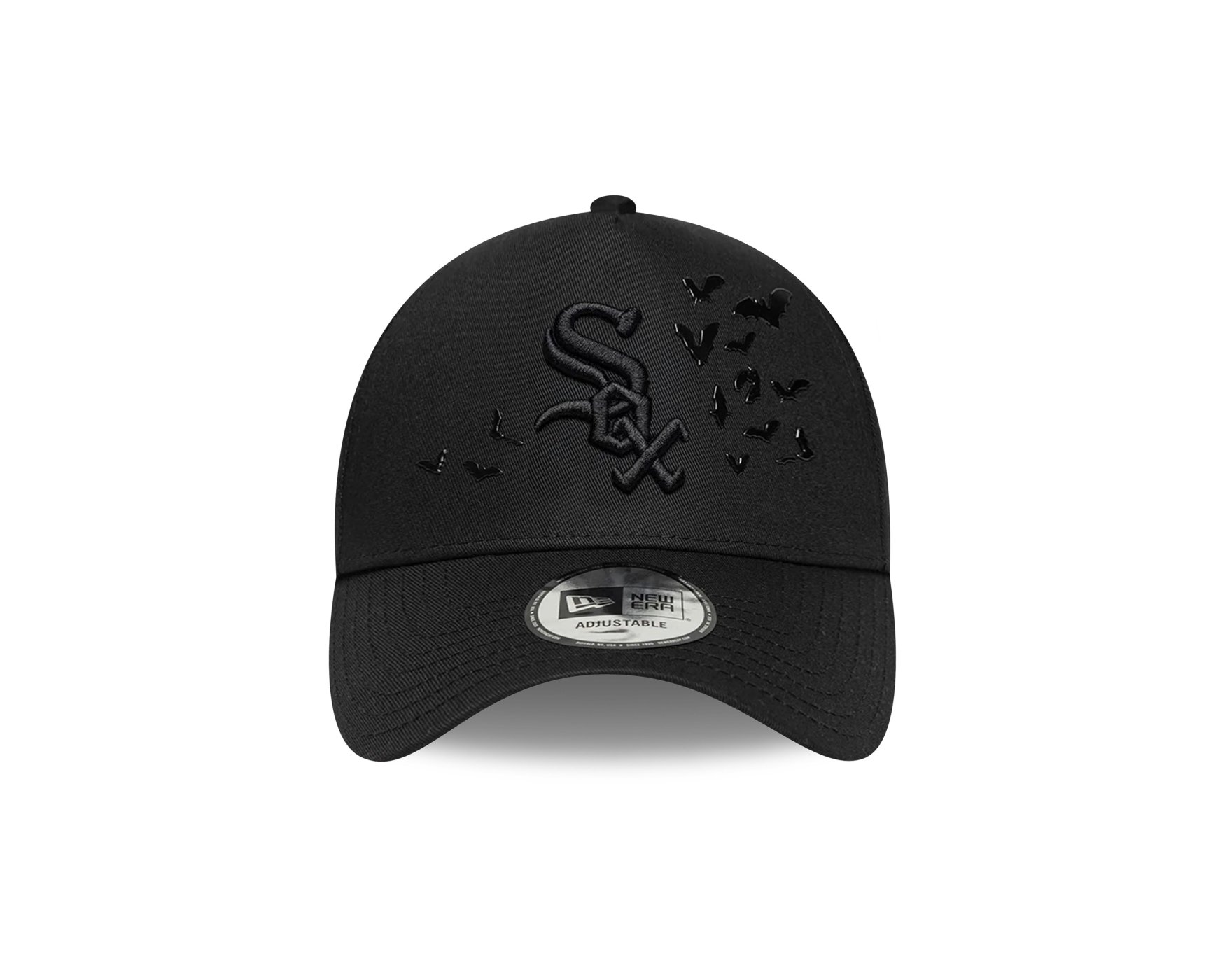 Bone New Era  9FORTY A-Frame Chicago White Sox MLB Halloween Pack Preto Preto 2
