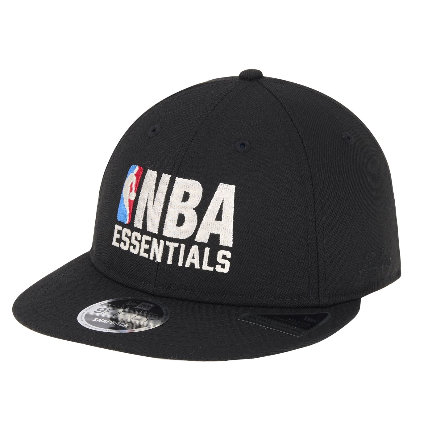 Bone New Era 9FIFTY RETRO CROWN  NBA Preto