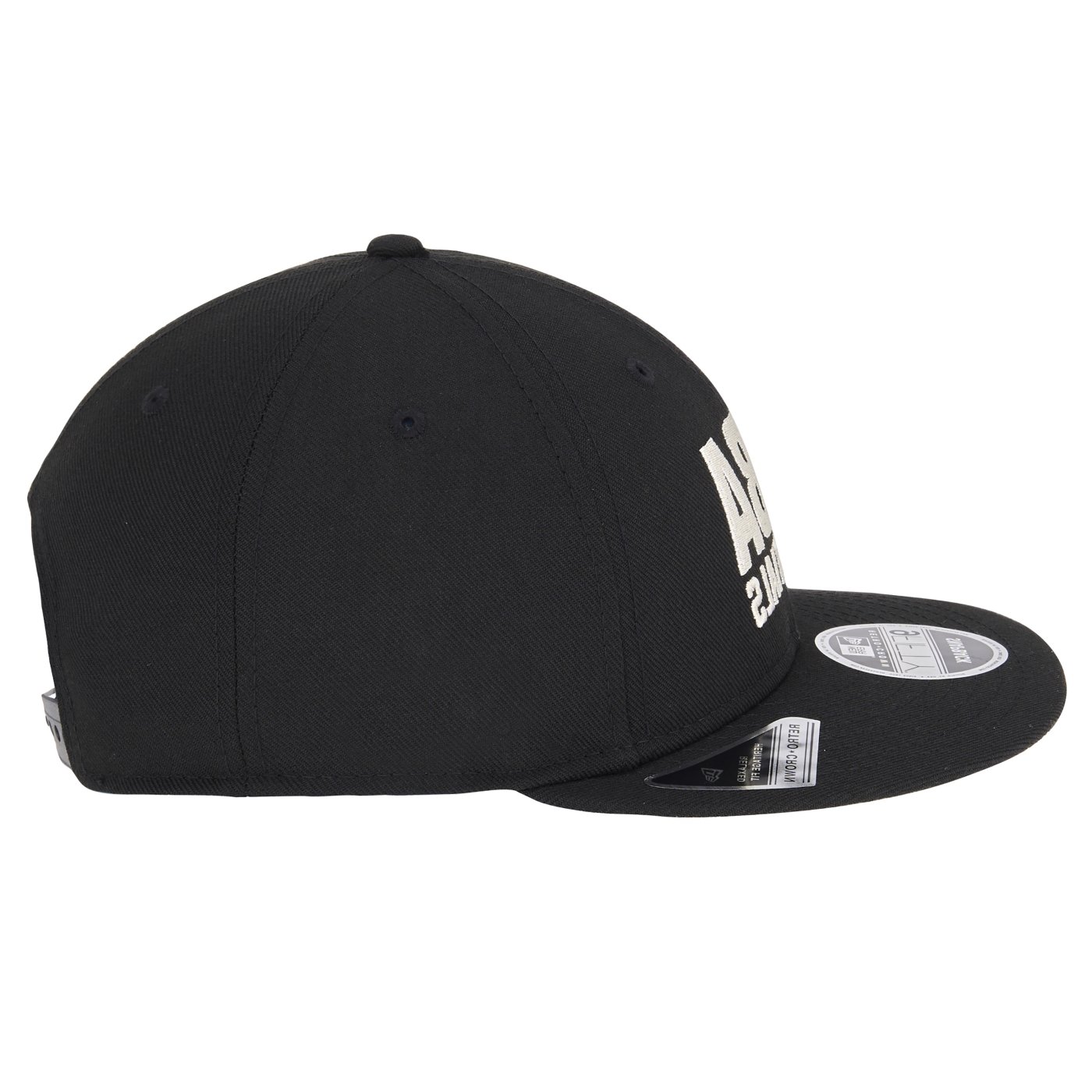 Bone New Era 9FIFTY RETRO CROWN  NBA Preto Preto 4