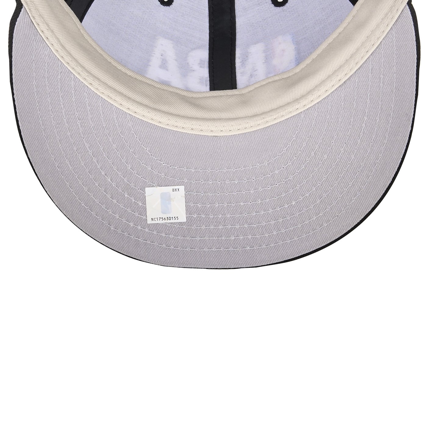 Bone New Era 9FIFTY RETRO CROWN  NBA Preto Preto 5