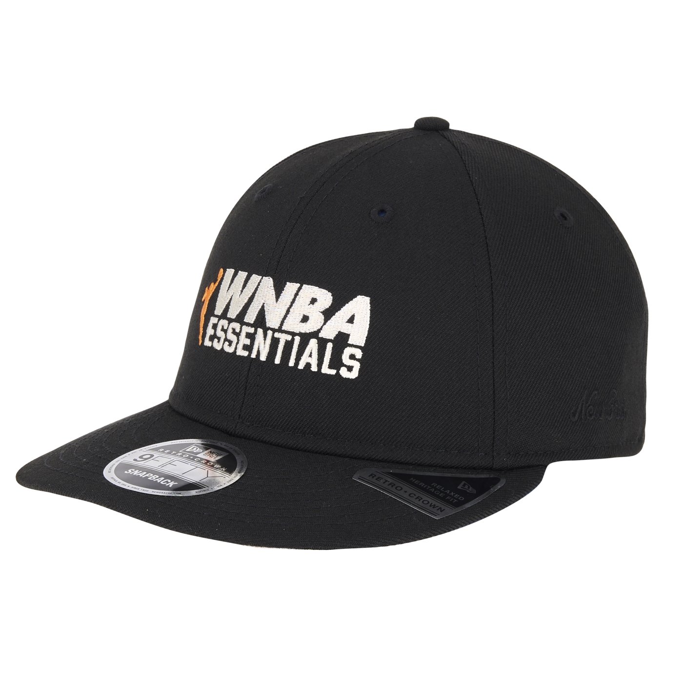 Bone New Era 9FIFTY RETRO CROWN  NBA Preto