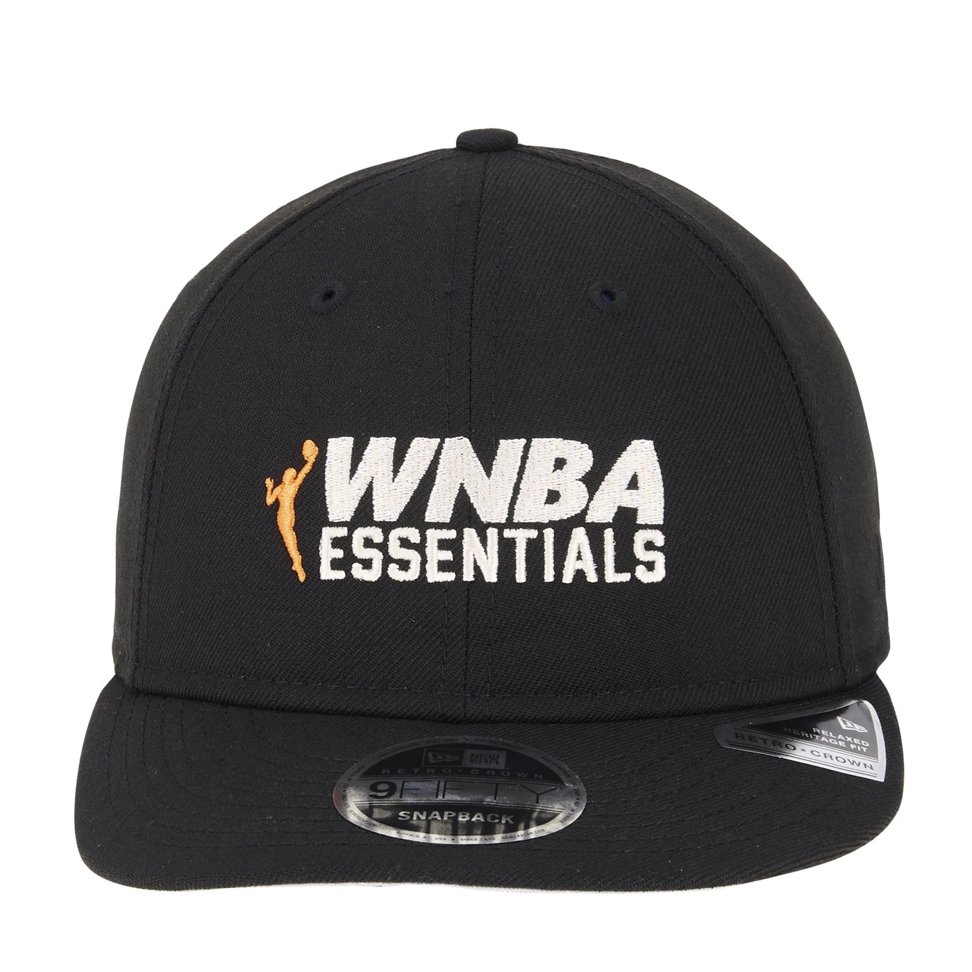 Bone New Era 9FIFTY RETRO CROWN  NBA Preto Preto 2