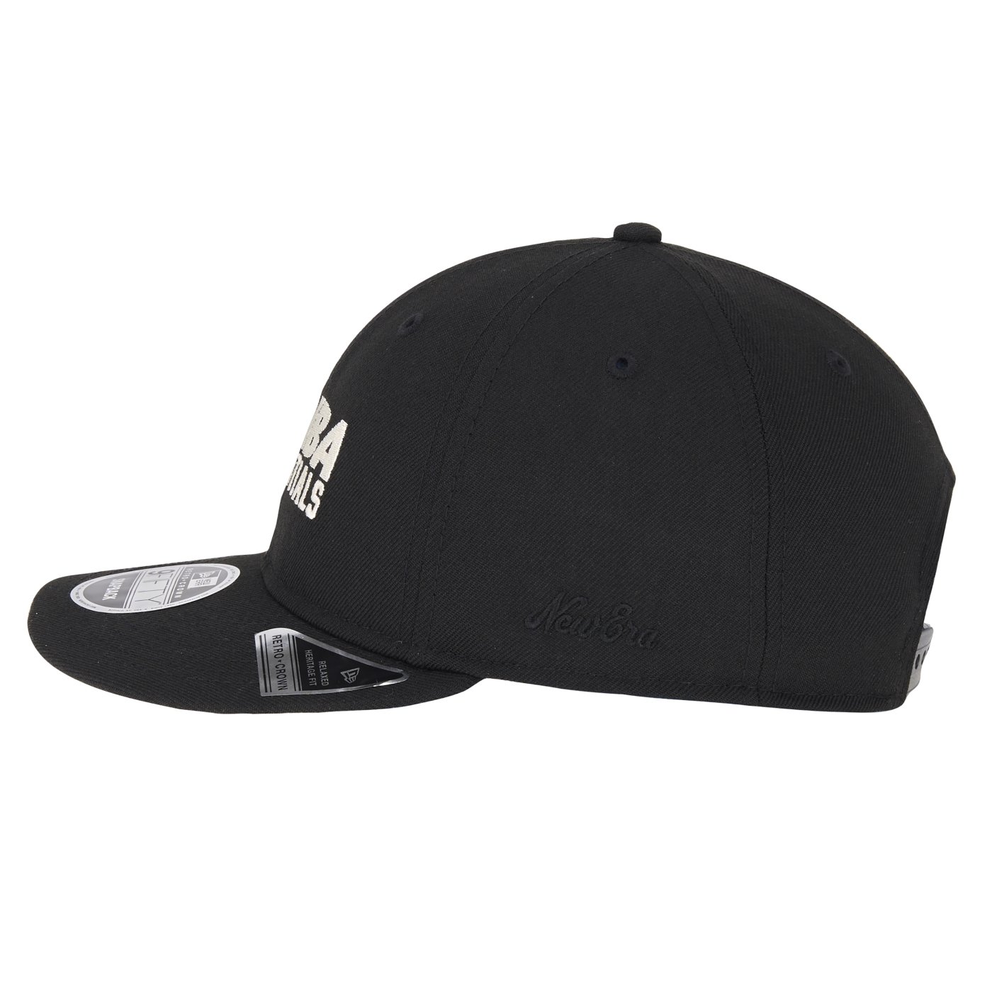 Bone New Era 9FIFTY RETRO CROWN  NBA Preto Preto 7