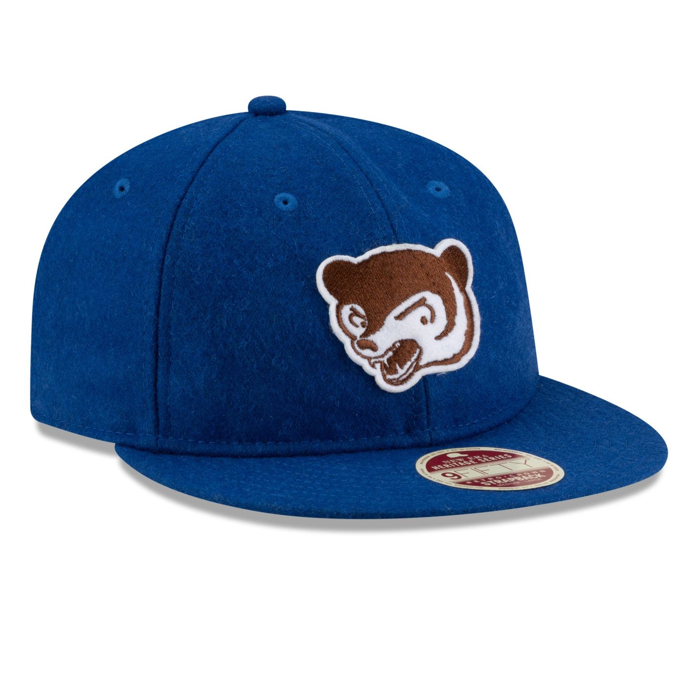 Bone New Era 9FIFTY Retro Crown Chicago Cubs MLB Azul Azul 3