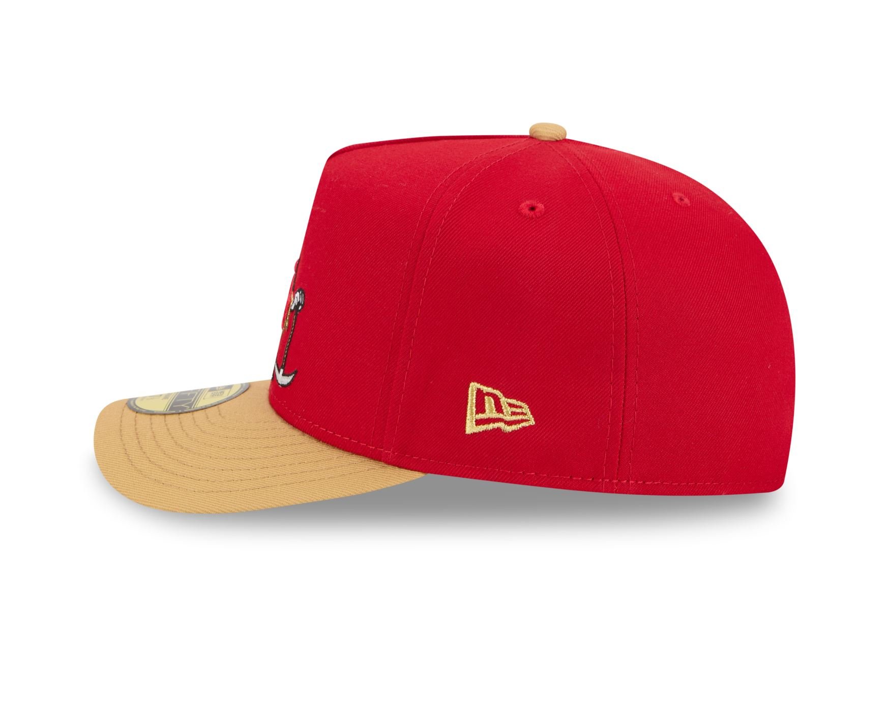 Bone New Era 59FIFTY San Francisco 49ers NFL Vermelho Vermelho 5