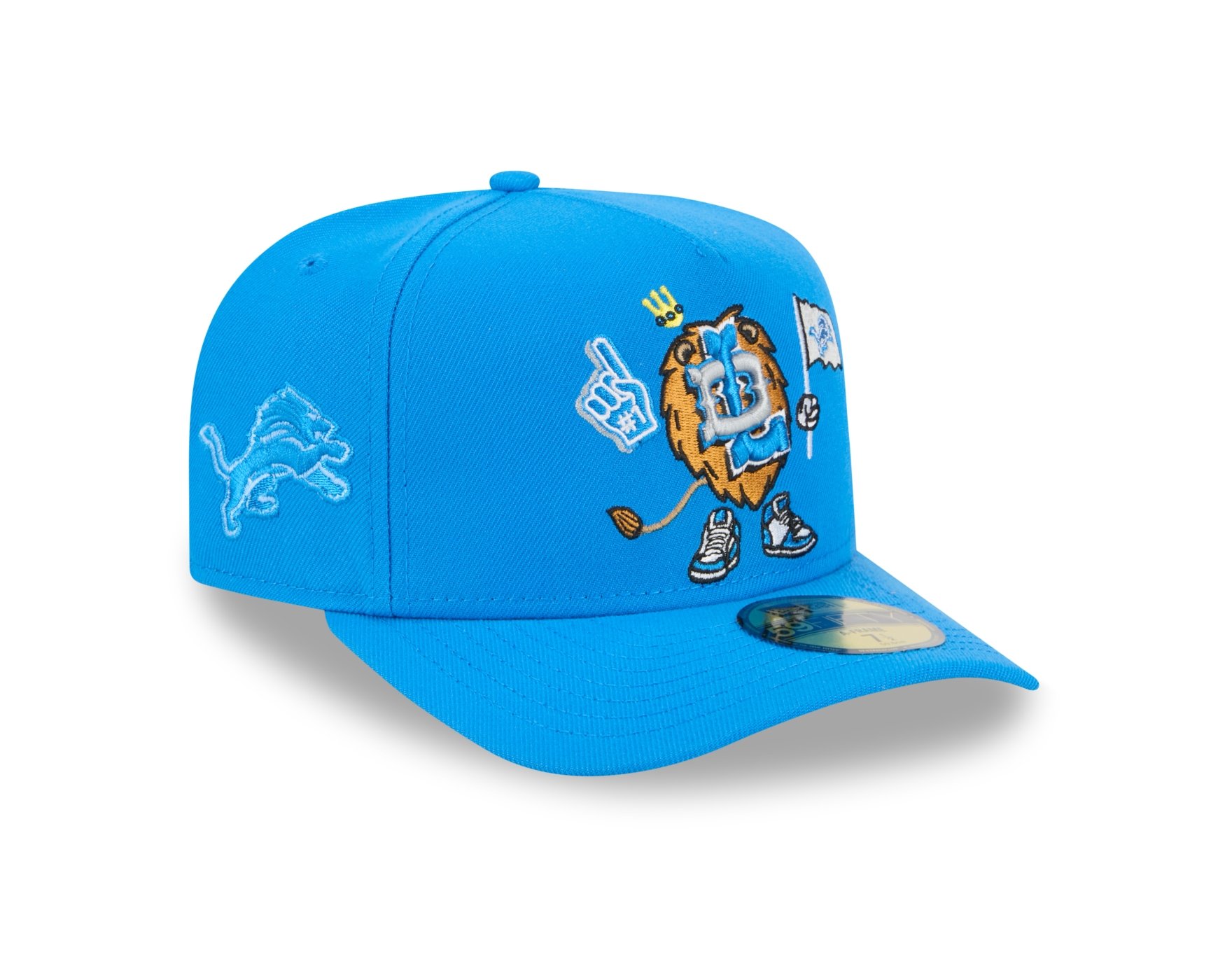 Bone New Era 59FIFTY Detroit Lions NFL Azul