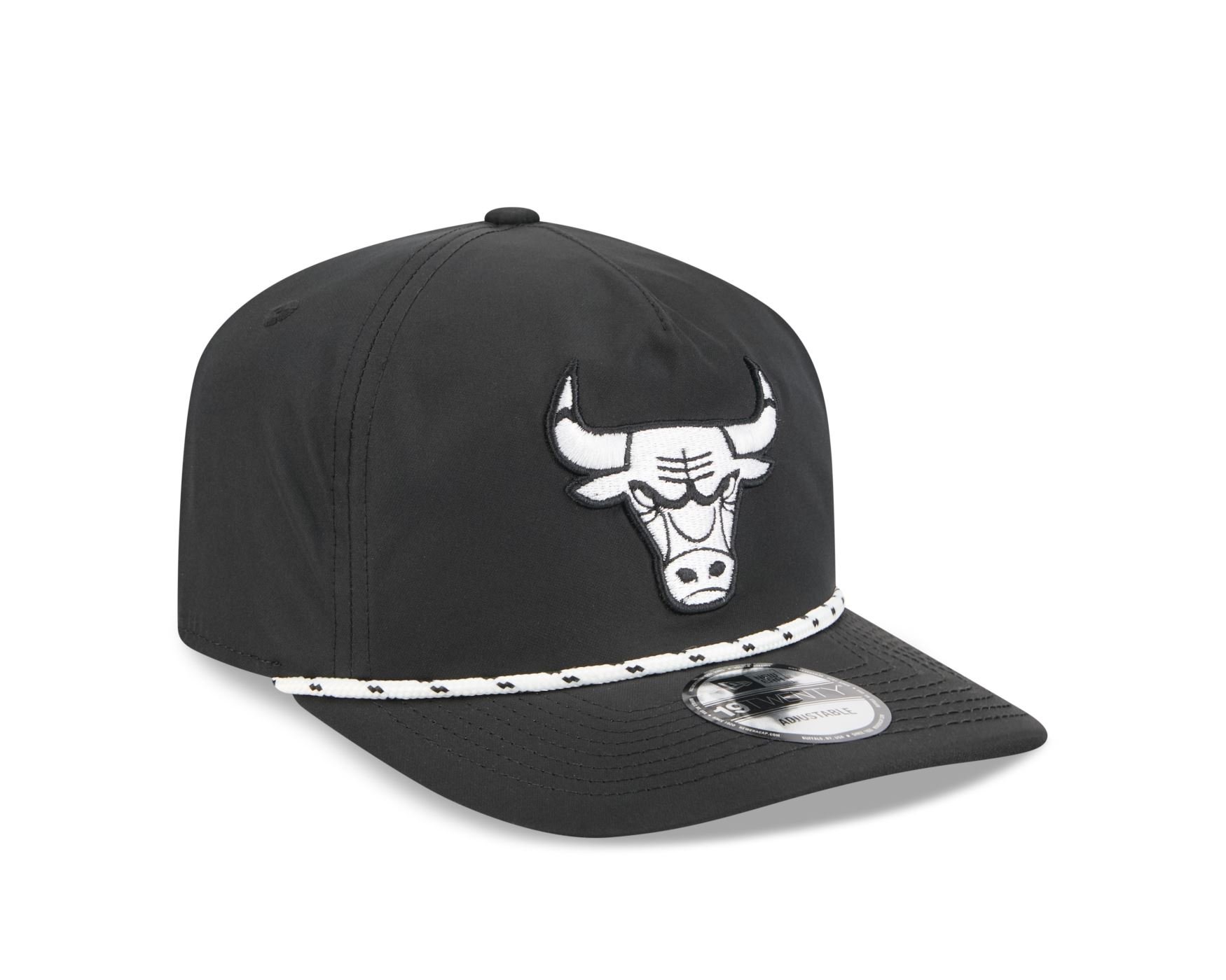 Bone New Era 19TWENTY Chicago Bulls Quickstrike 2025 Preto Preto 2