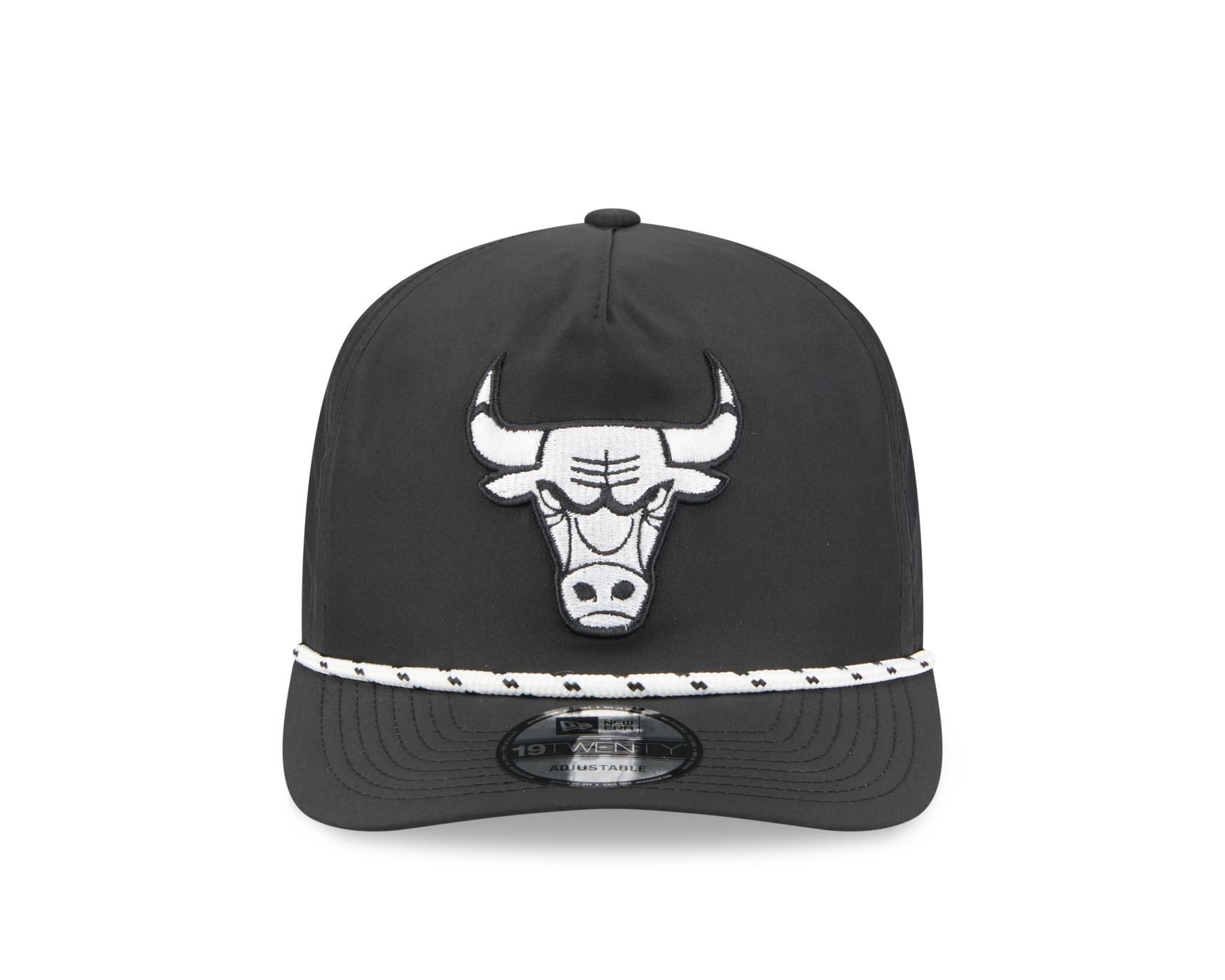 Bone New Era 19TWENTY Chicago Bulls Quickstrike 2025 Preto Preto 3