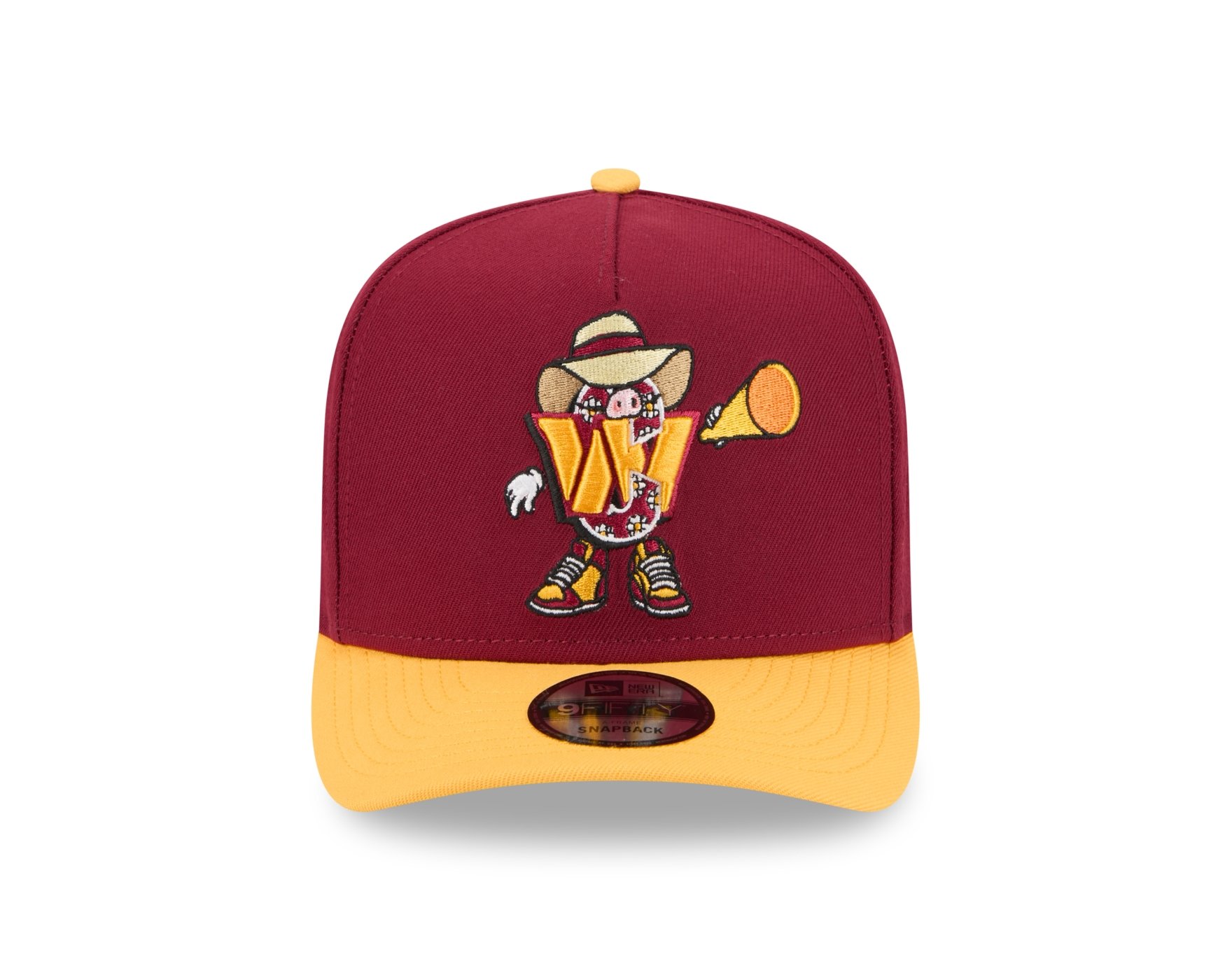 Bone New Era 950 A-FRAME Washington Commander NFL Vermelho Vermelho 2